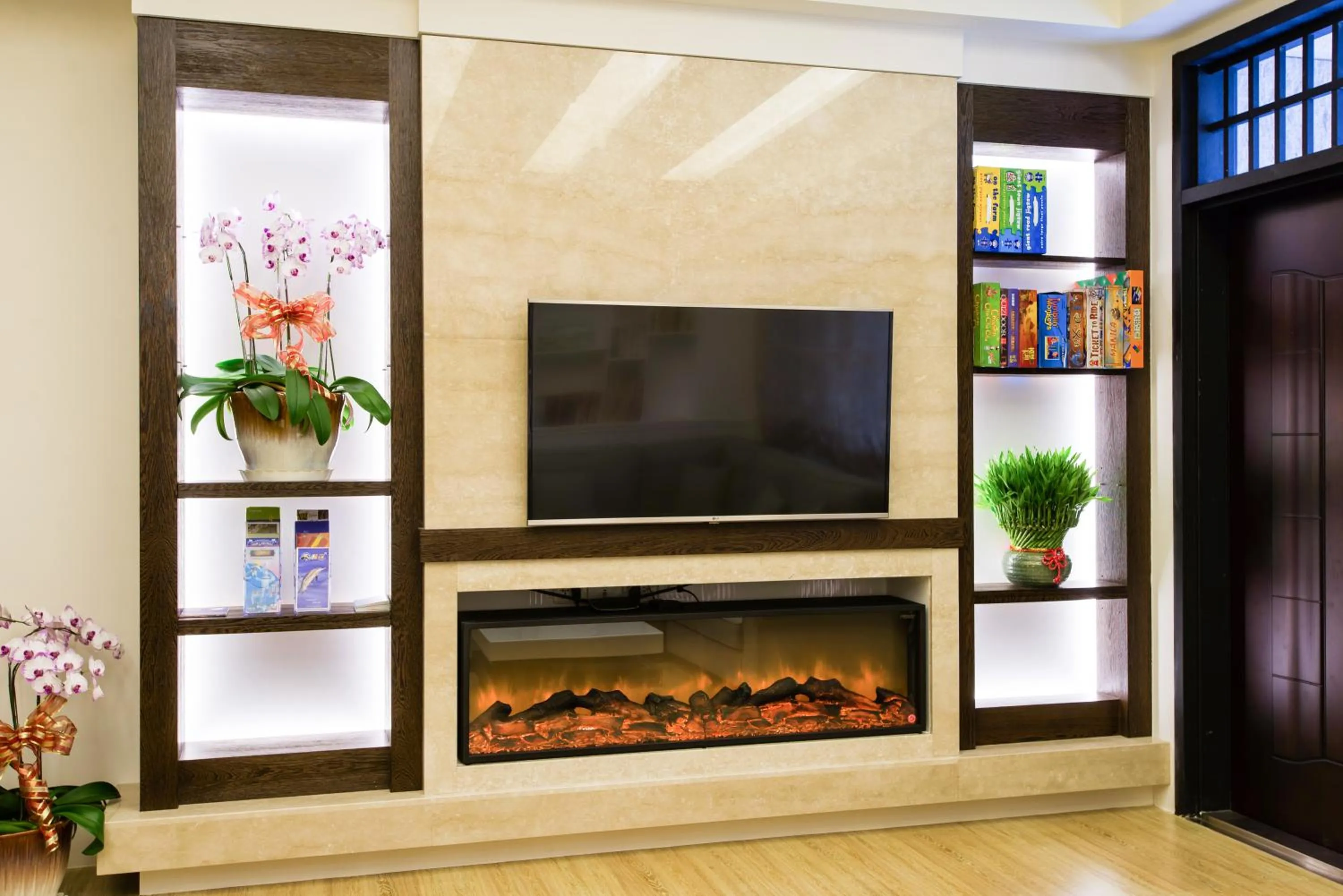 Communal lounge/ TV room in Ing B&B