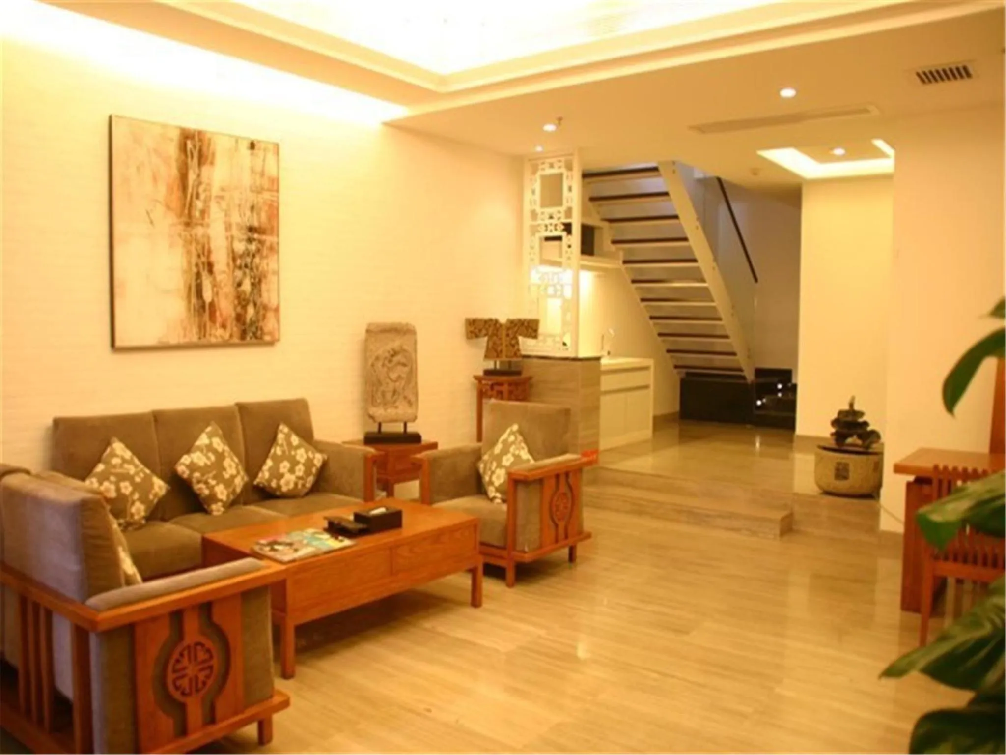 Living room in Guangzhou Fangyuan Hotel