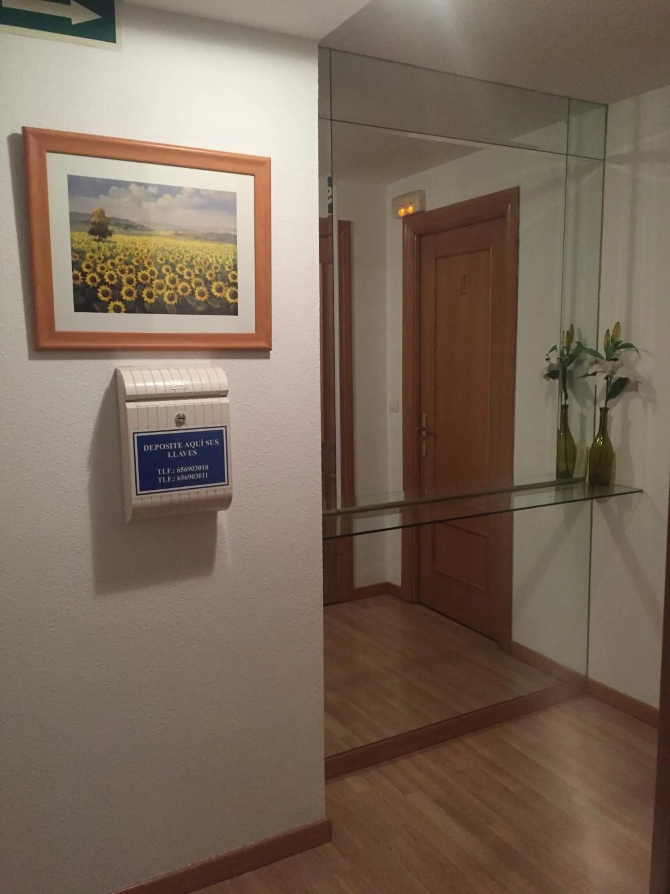 Lobby or reception in Pension Oasis