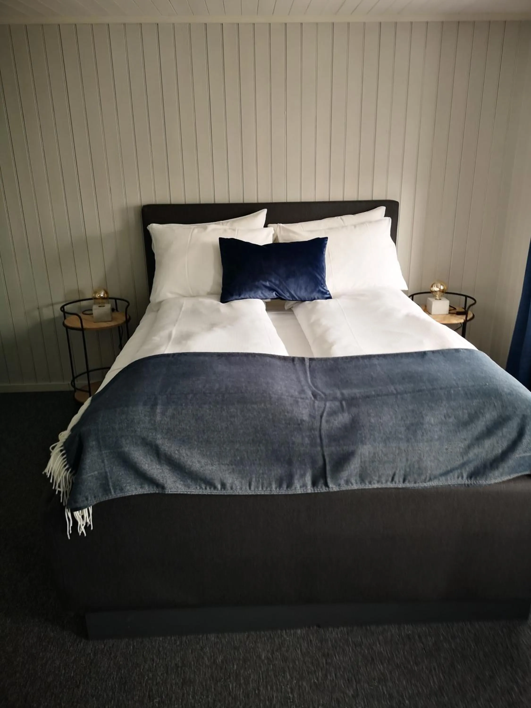 Bed in Henningsvær Guesthouse