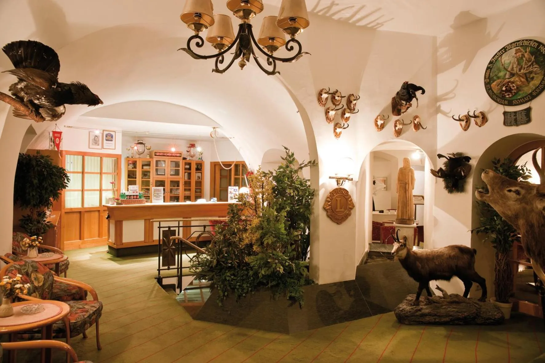 Lobby or reception in Appartement & Aparthotel Stern