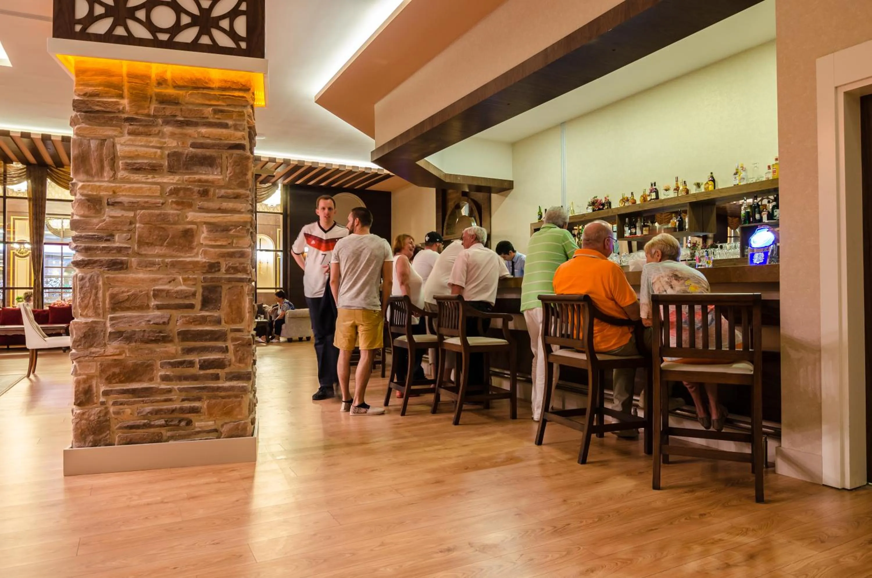 Lounge or bar in The Lumos Deluxe Resort Hotel & Spa