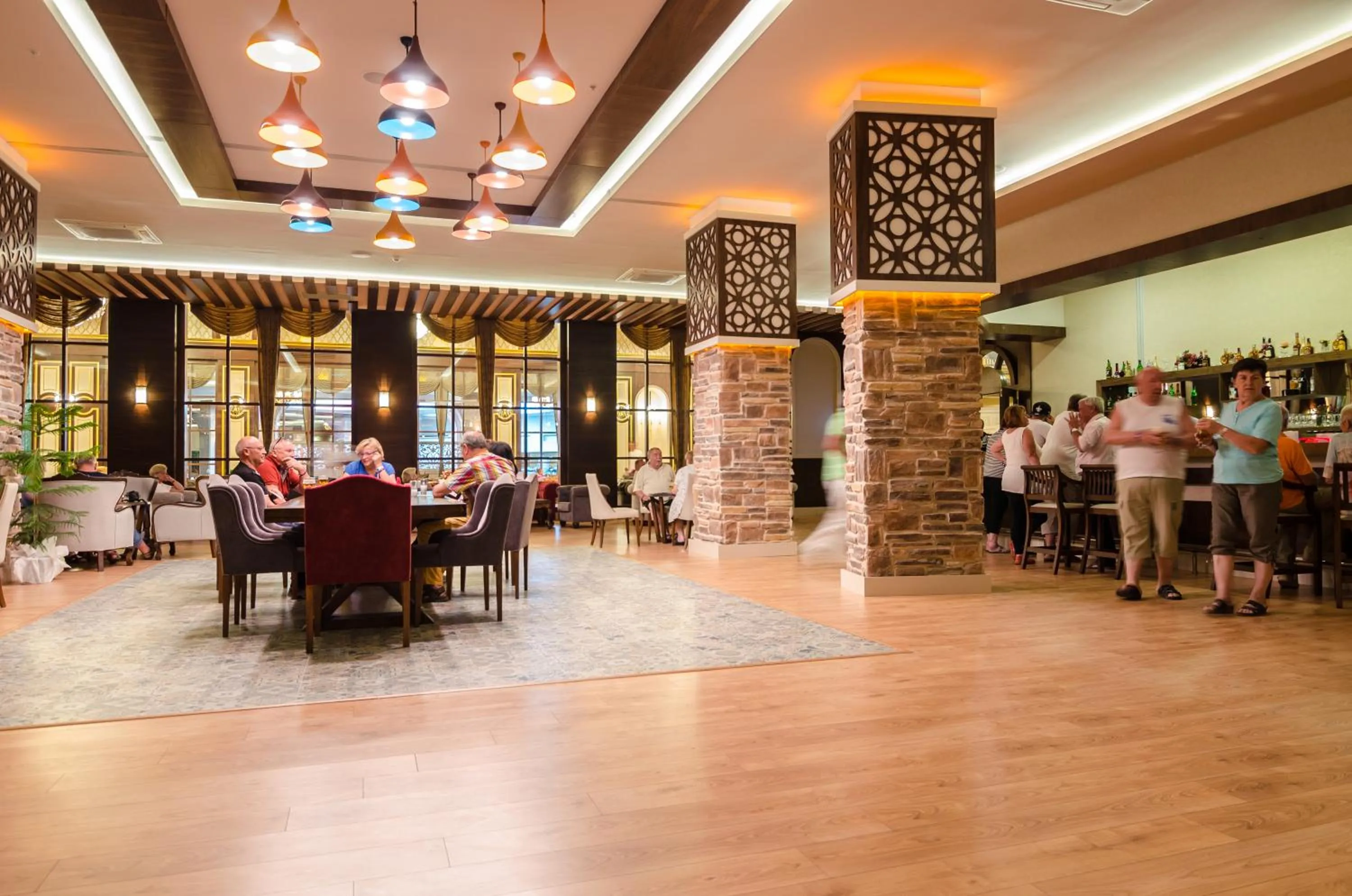 Lounge or bar in The Lumos Deluxe Resort Hotel & Spa