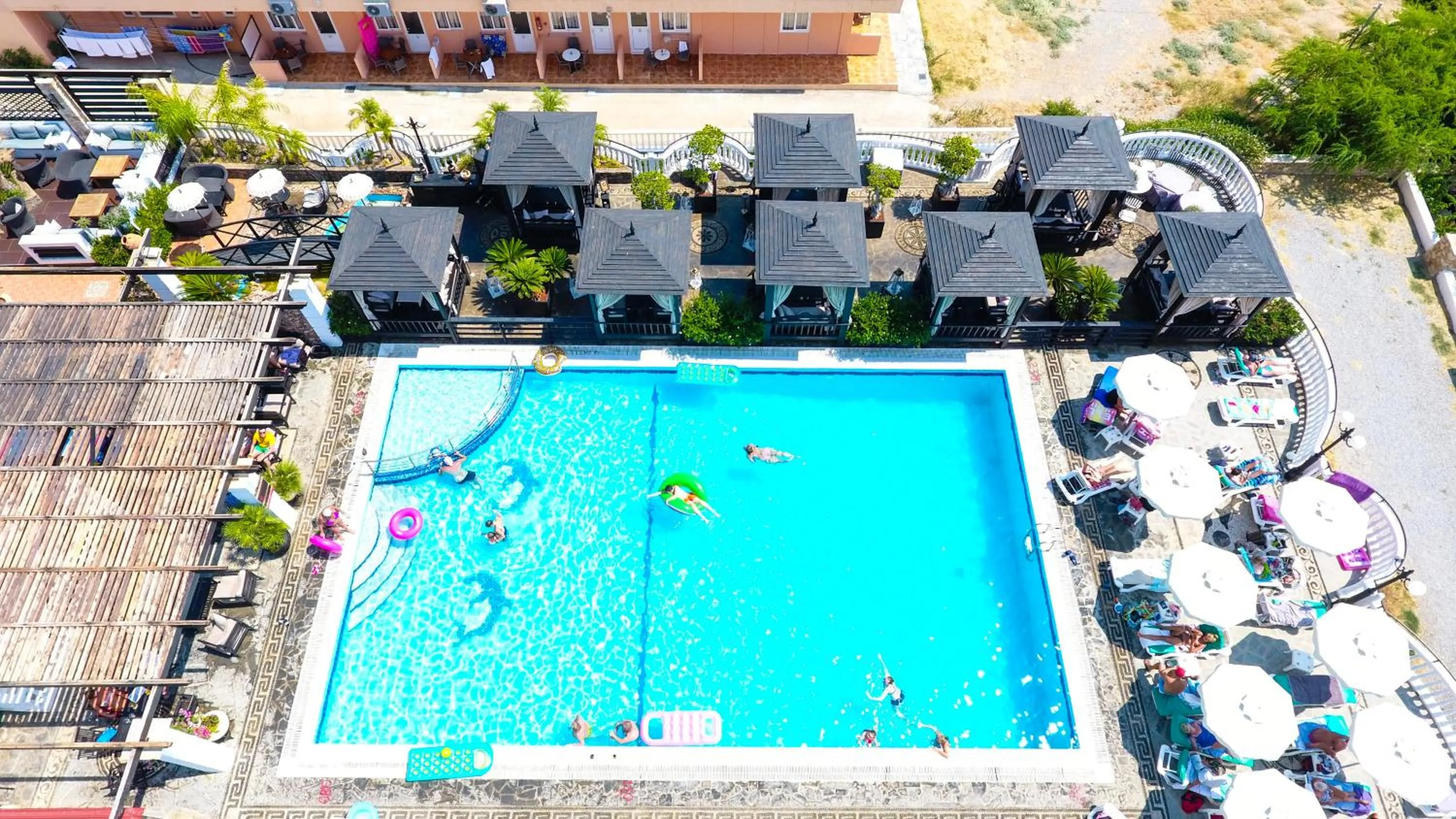 Bird's eye view in Coralli Apartments