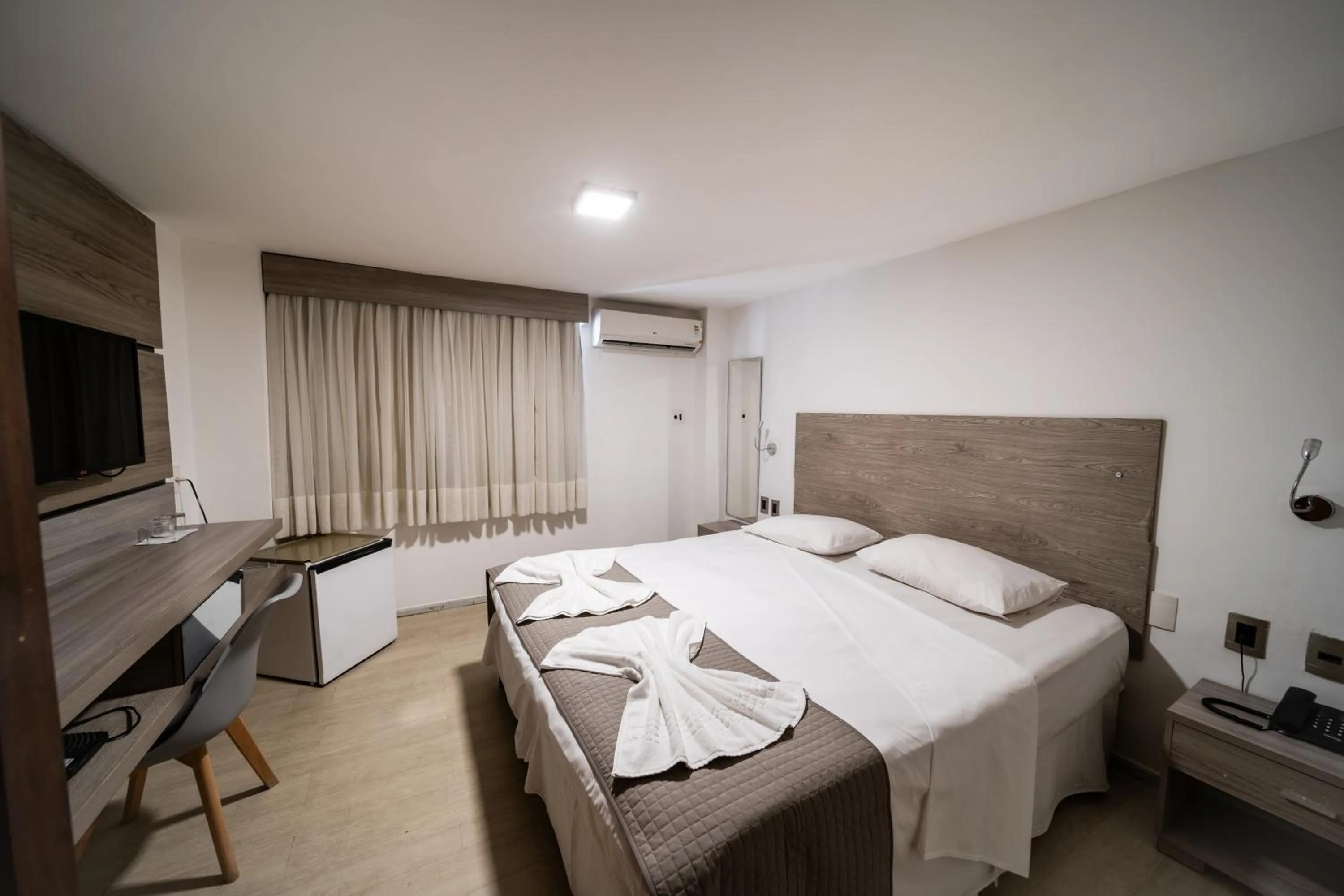 Bed in Hotel Praia Mar