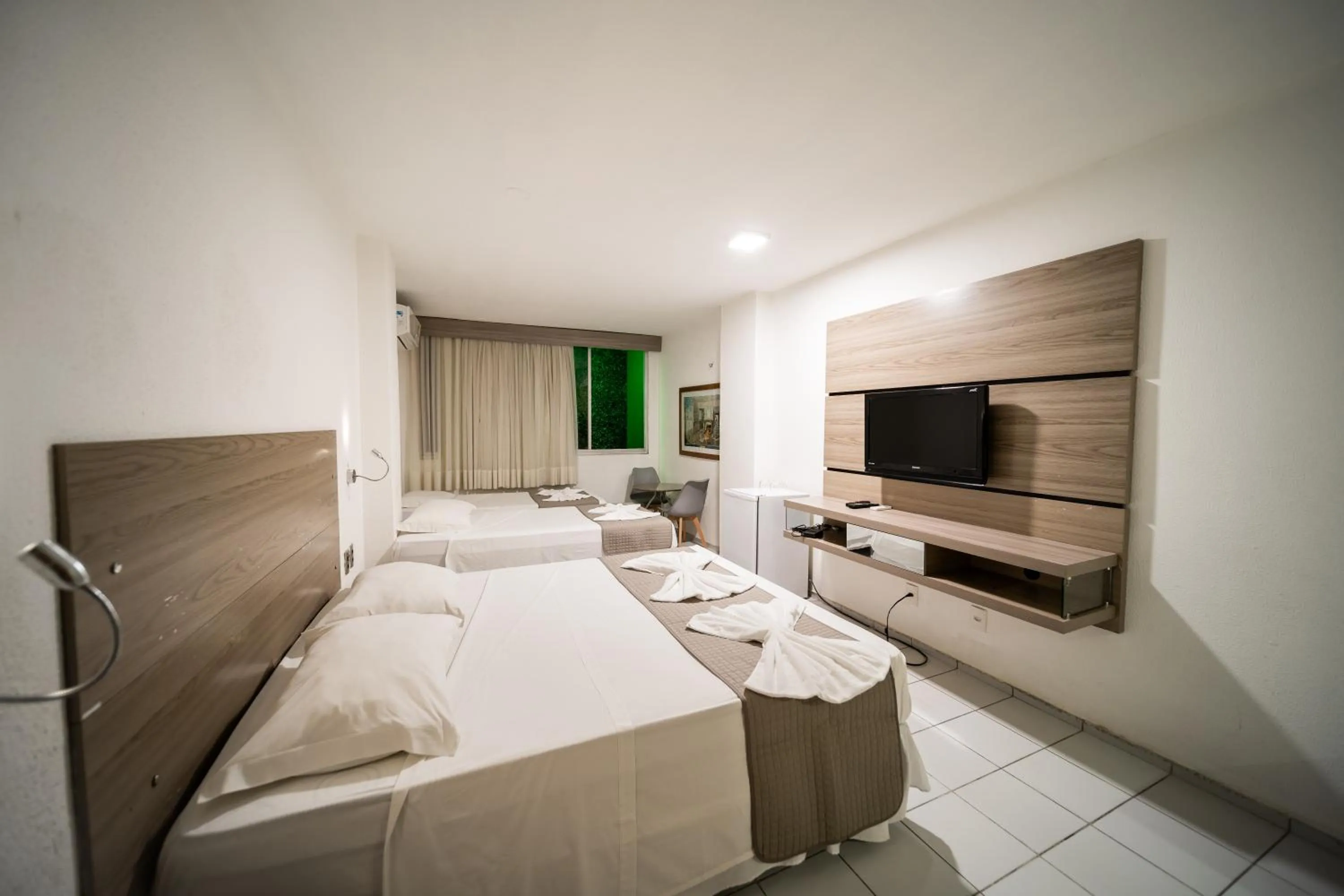 Bed in Hotel Praia Mar