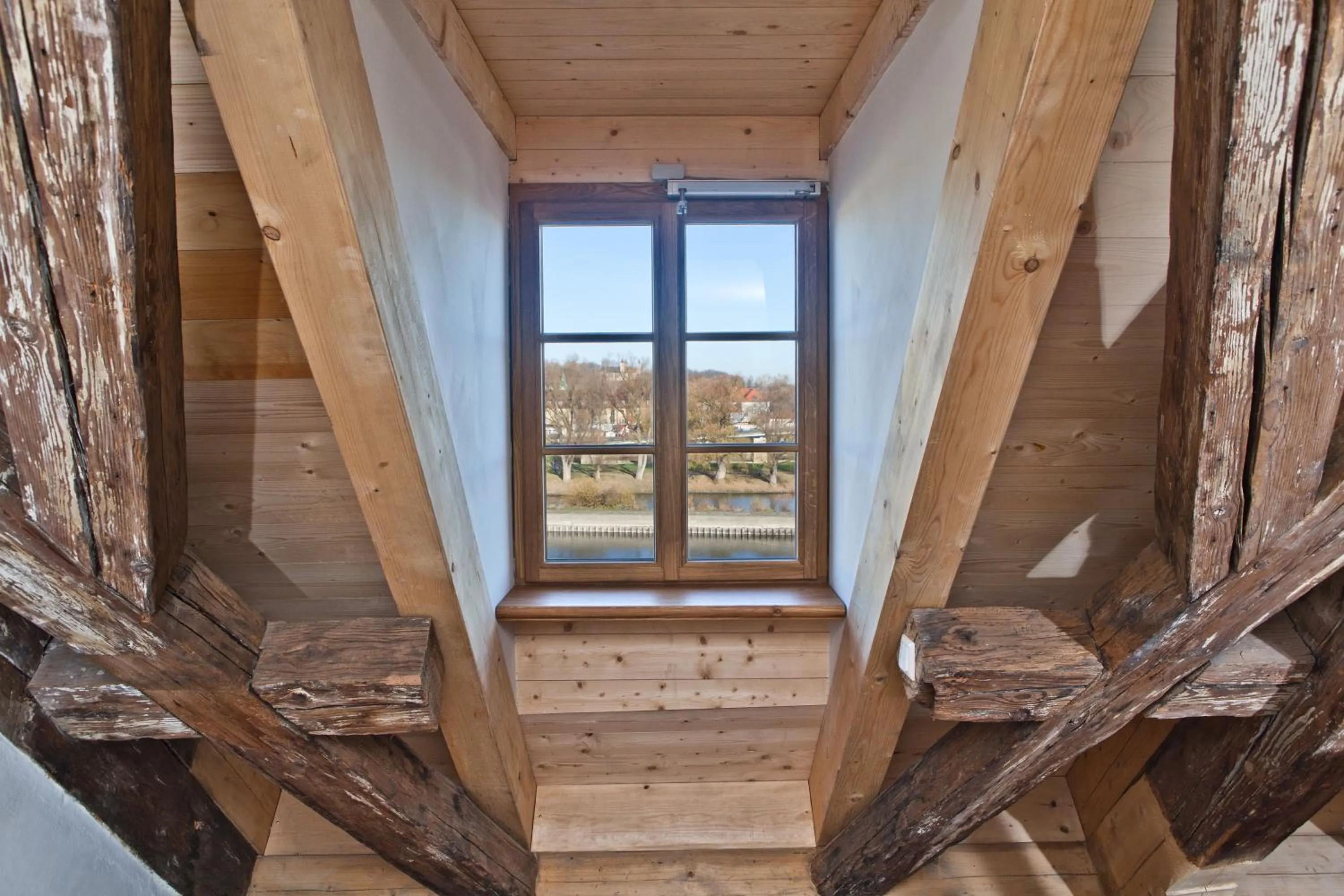 River view in Hotel David an der Donau