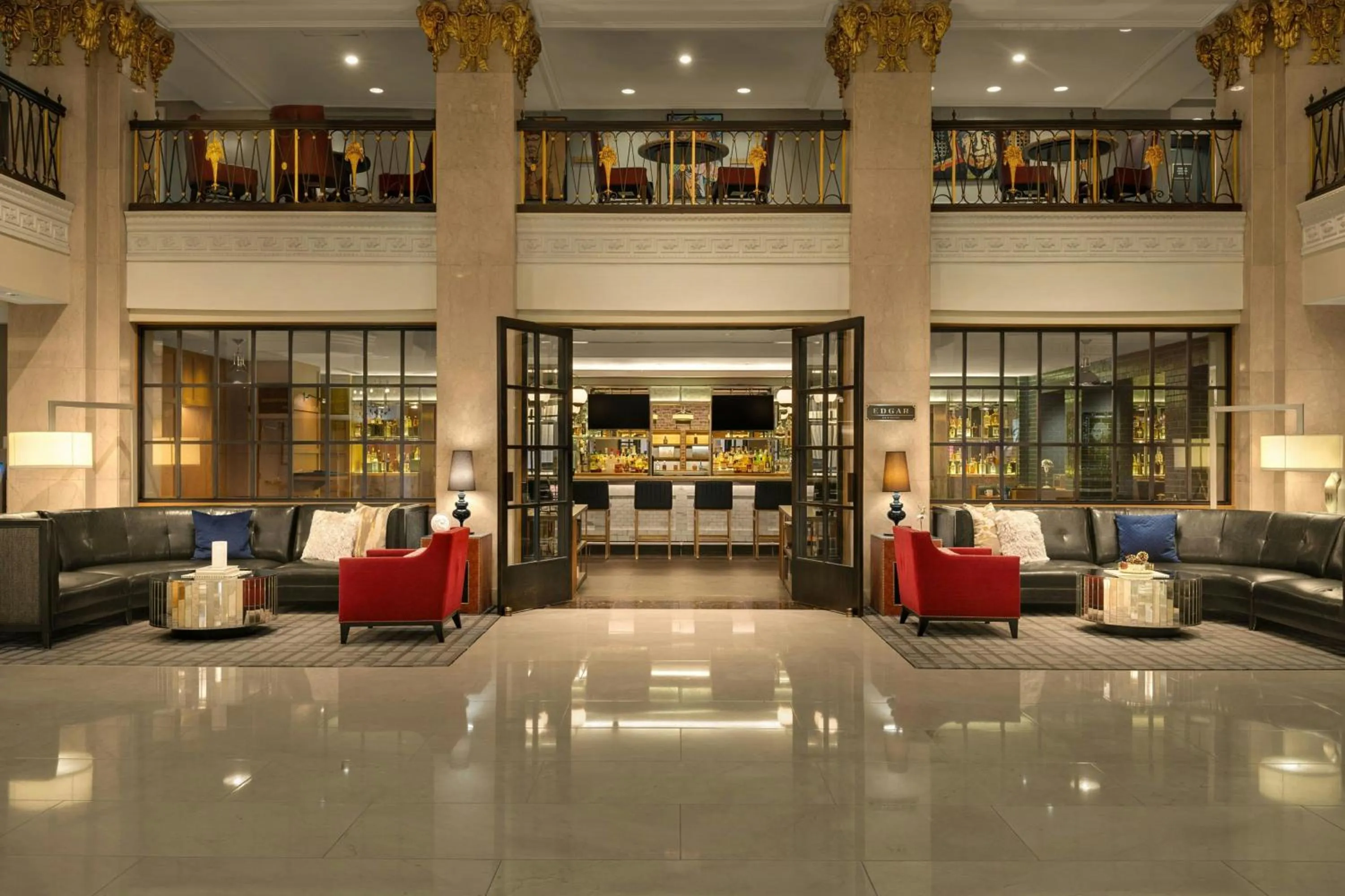 Lounge or bar in Marriott Vacation Club® at the Mayflower, Washington, D.C. 