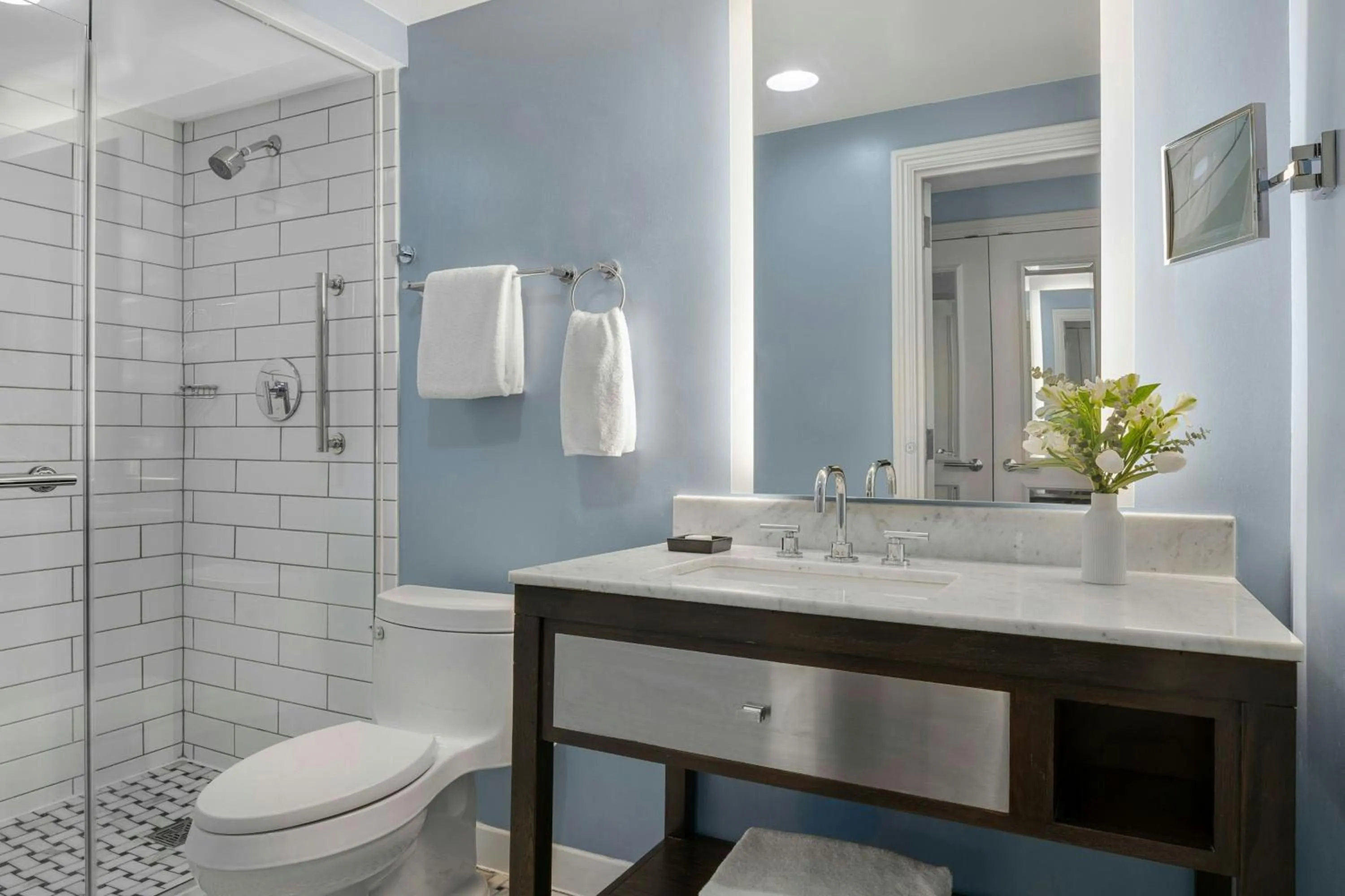 Bathroom in Marriott Vacation Club® at the Mayflower, Washington, D.C. 