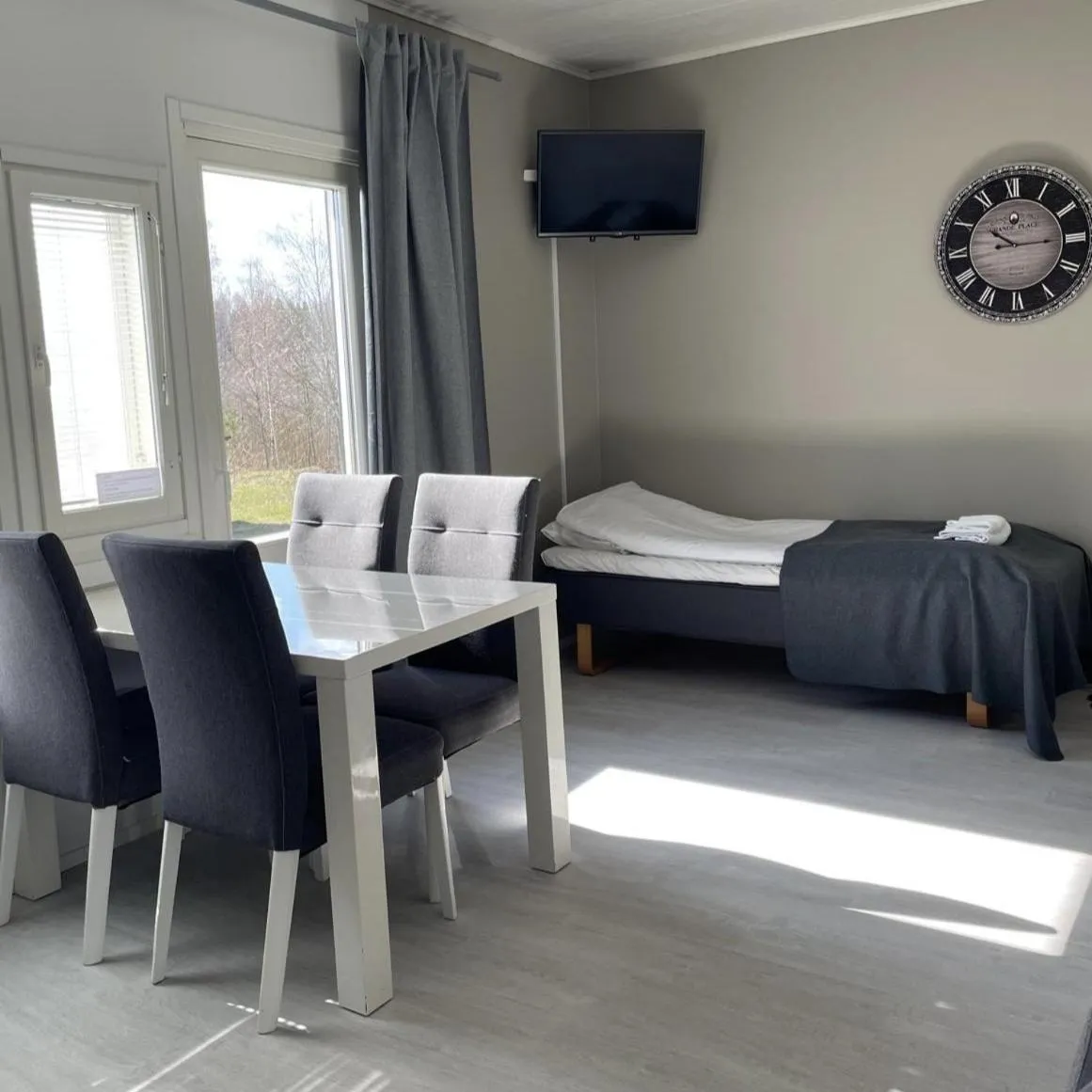 Bedroom, Bed in Hotelli Kontio