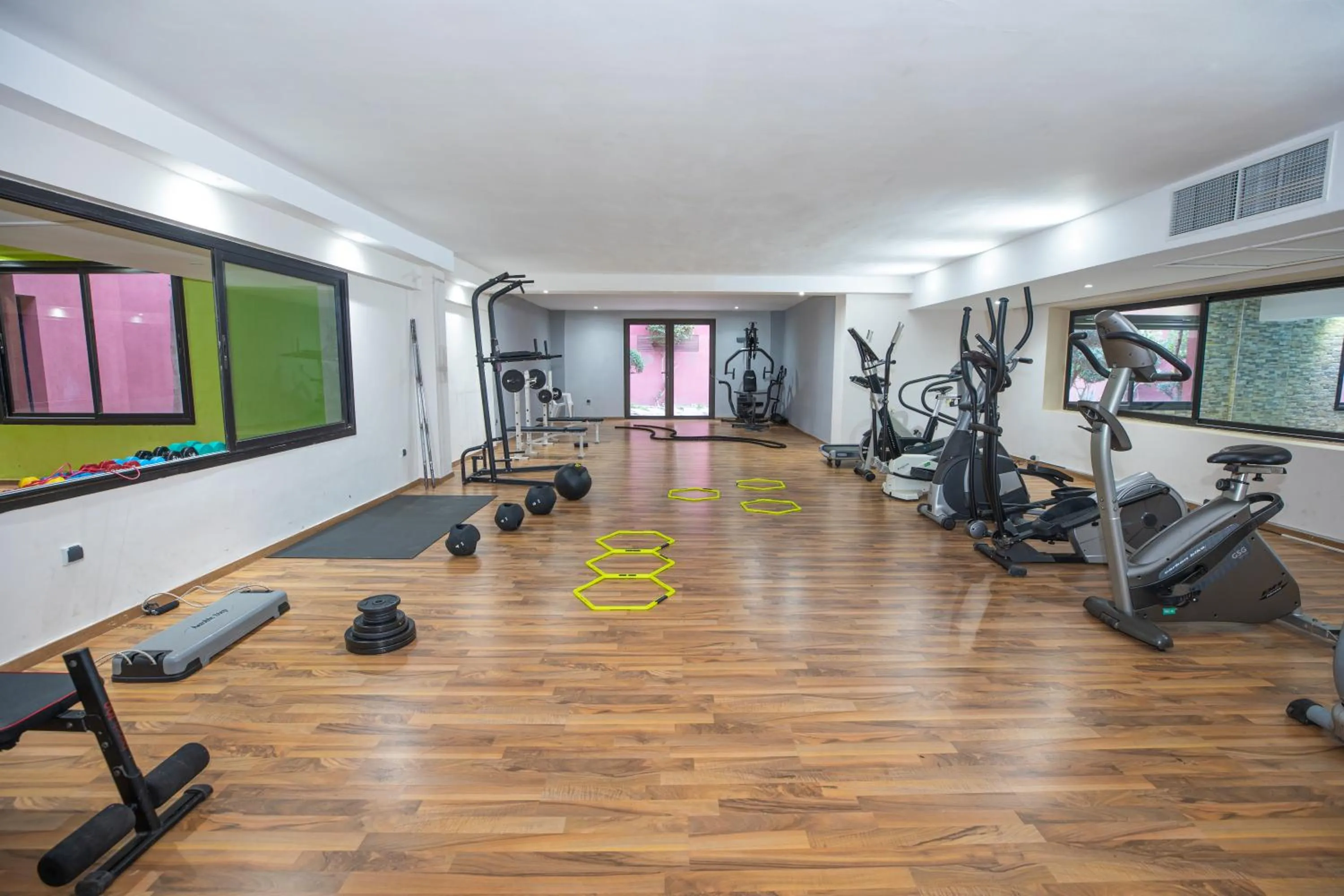 Fitness centre/facilities in Oliva Hotel Condominium Marrakech