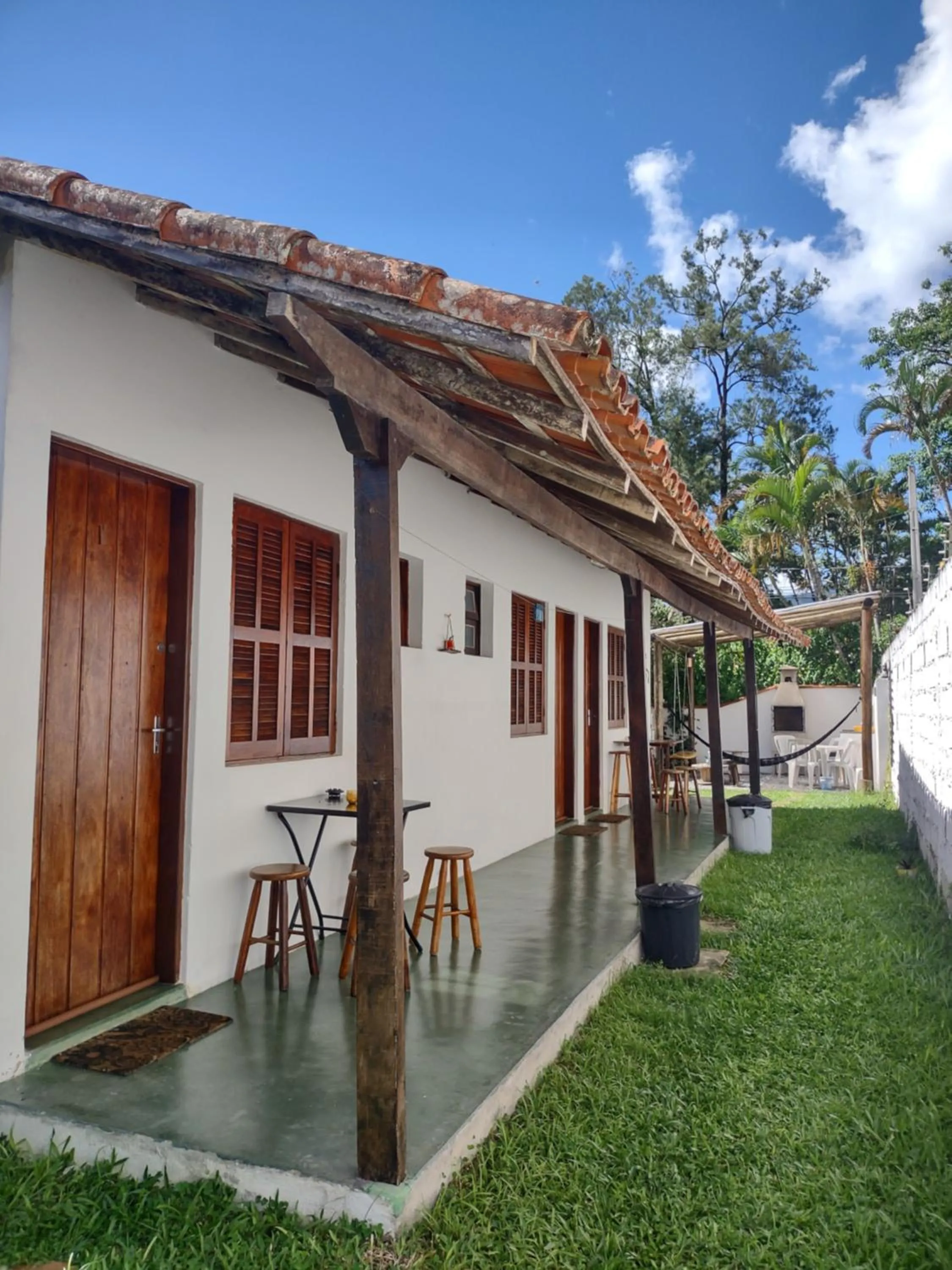 Patio in Chalé das Princesas
