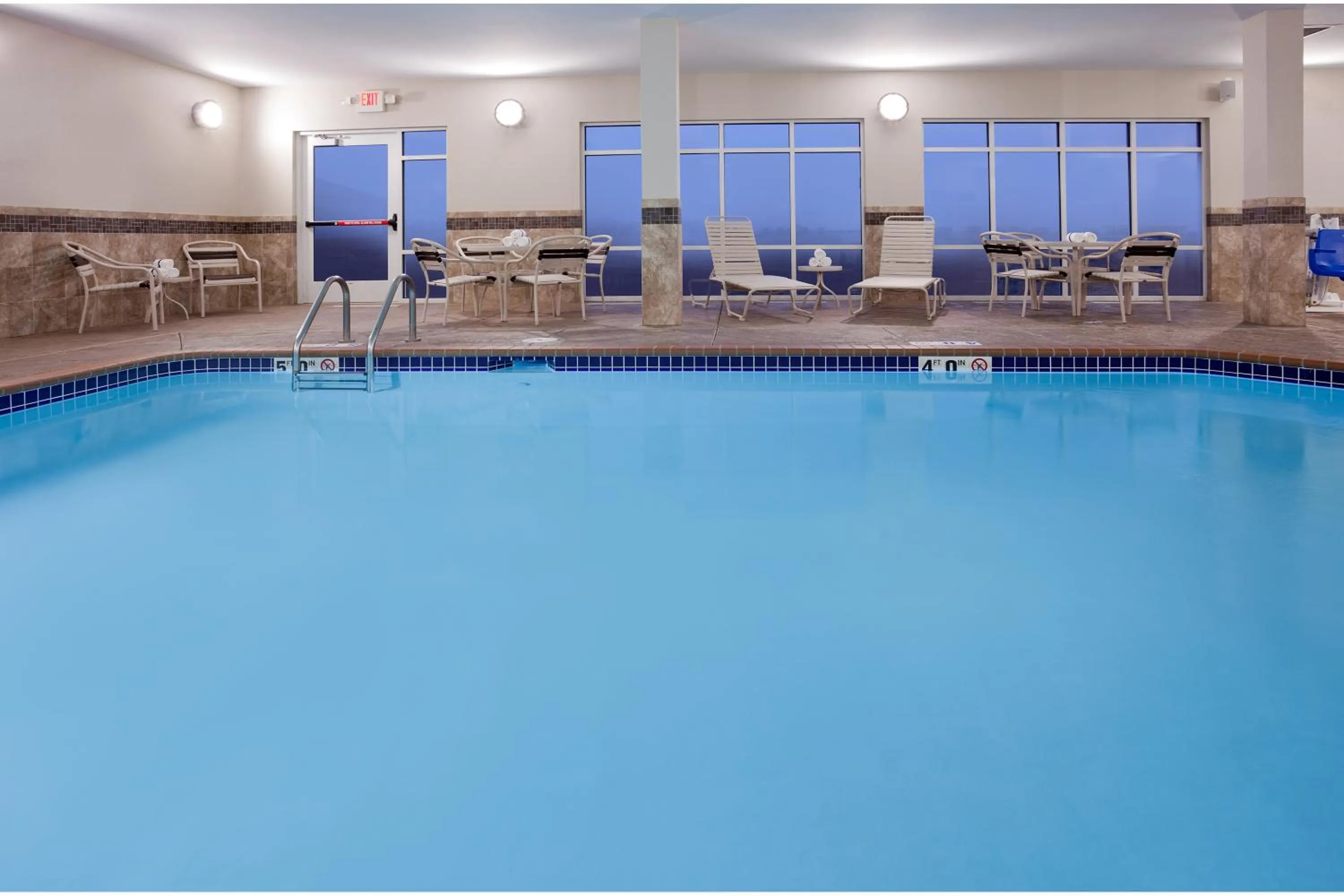 Swimming pool in AmericInn by Wyndham Sibley