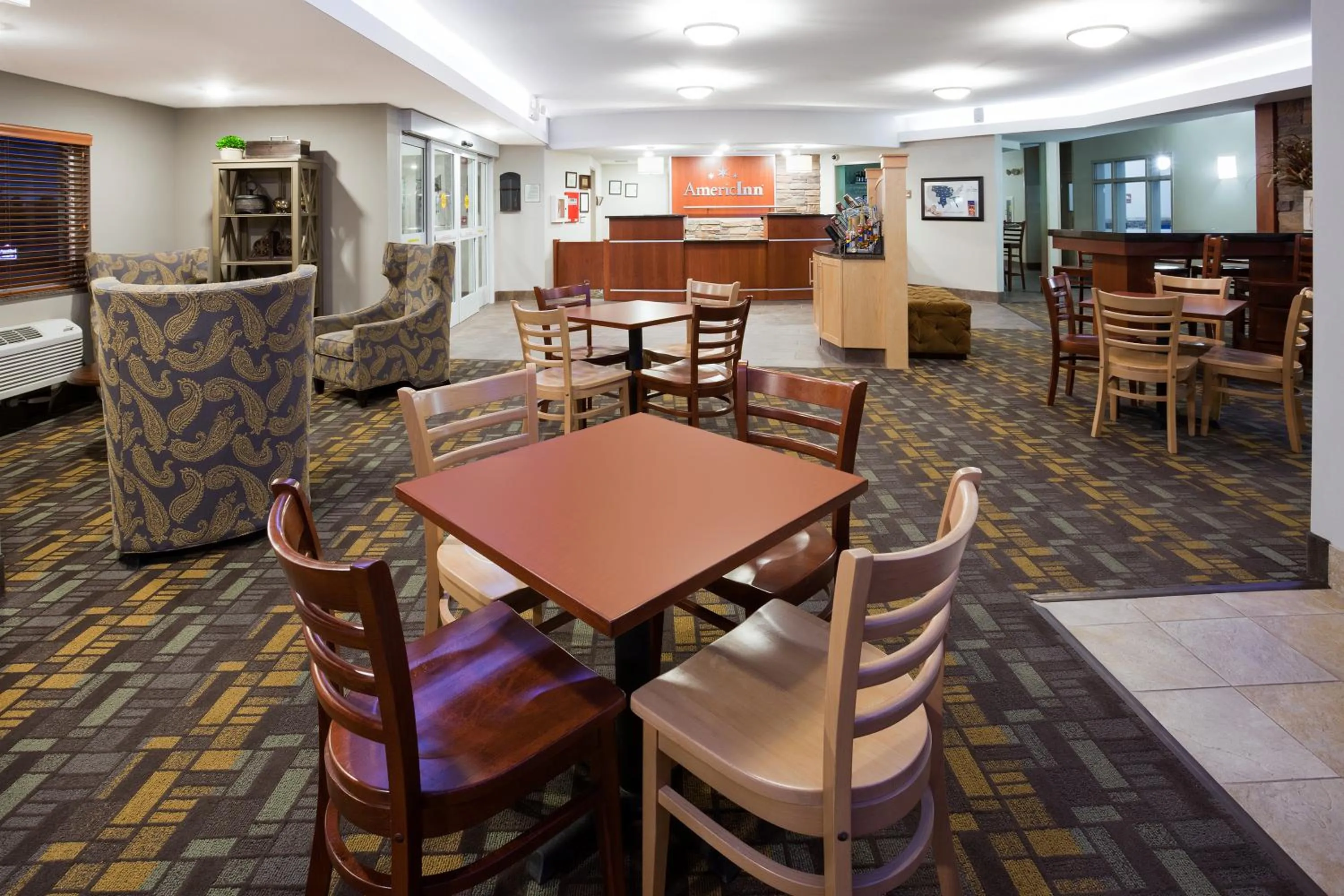 Lobby or reception in AmericInn by Wyndham Sibley