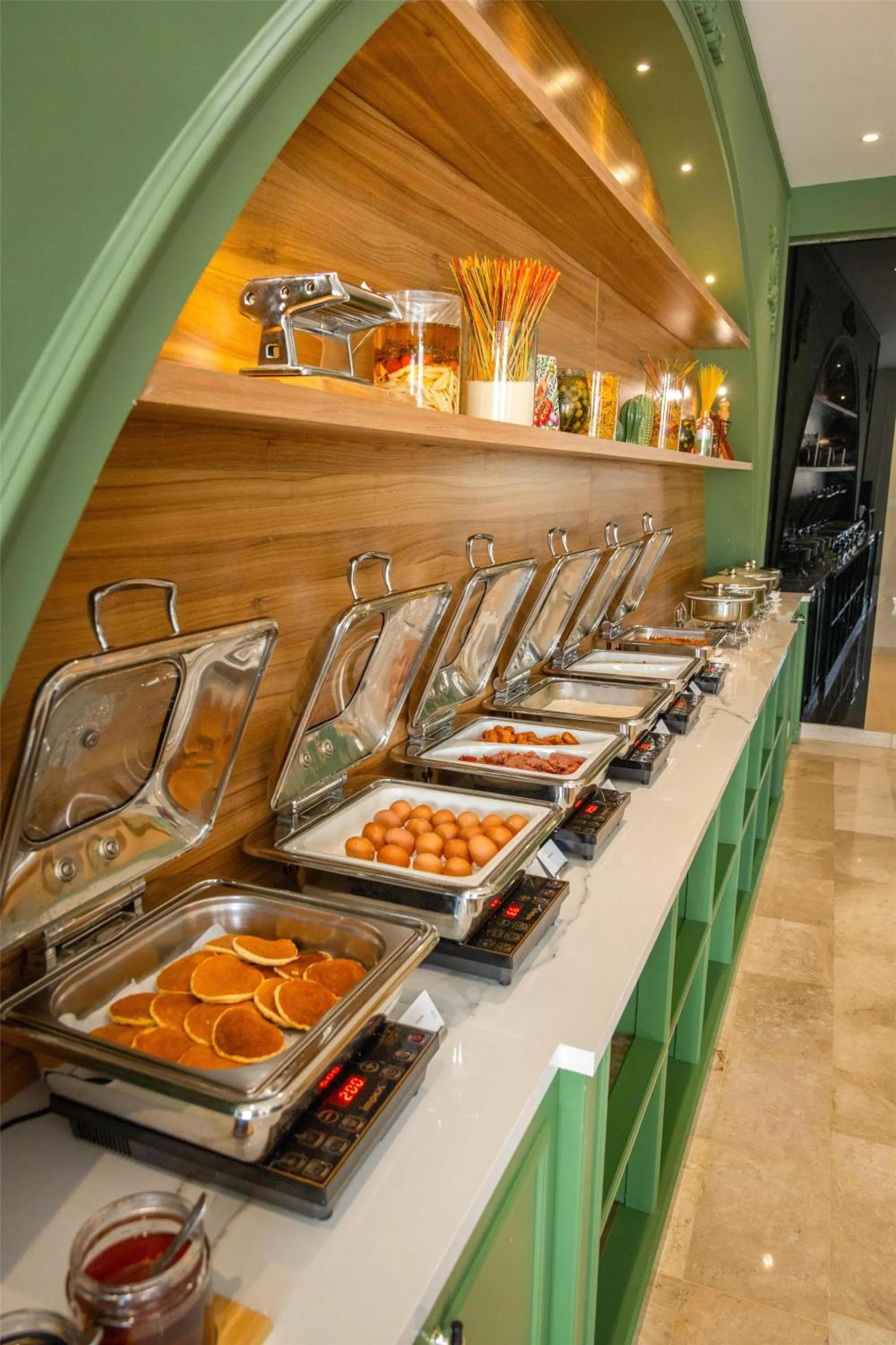 Breakfast in Levatio Suites Muscat, a member of Radisson Individuals