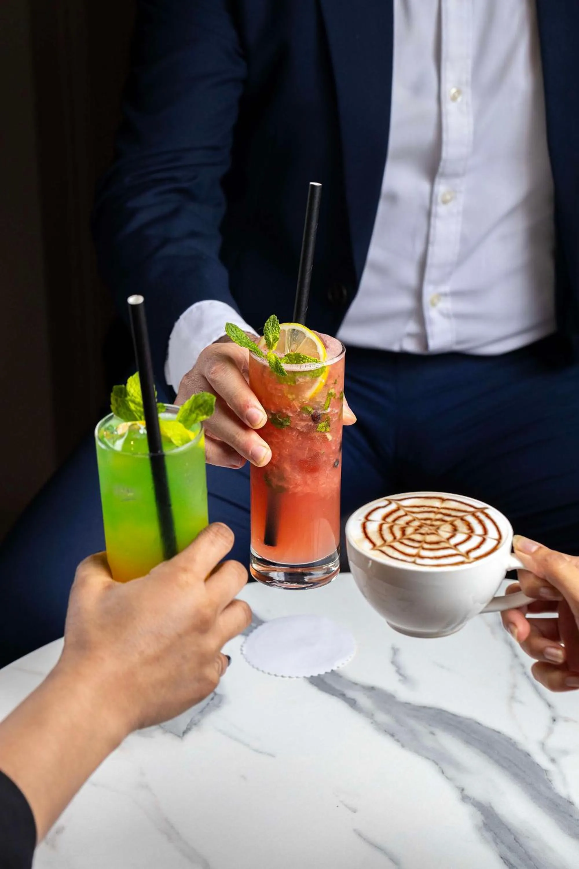 Restaurant/places to eat in Levatio Suites Muscat, a member of Radisson Individuals