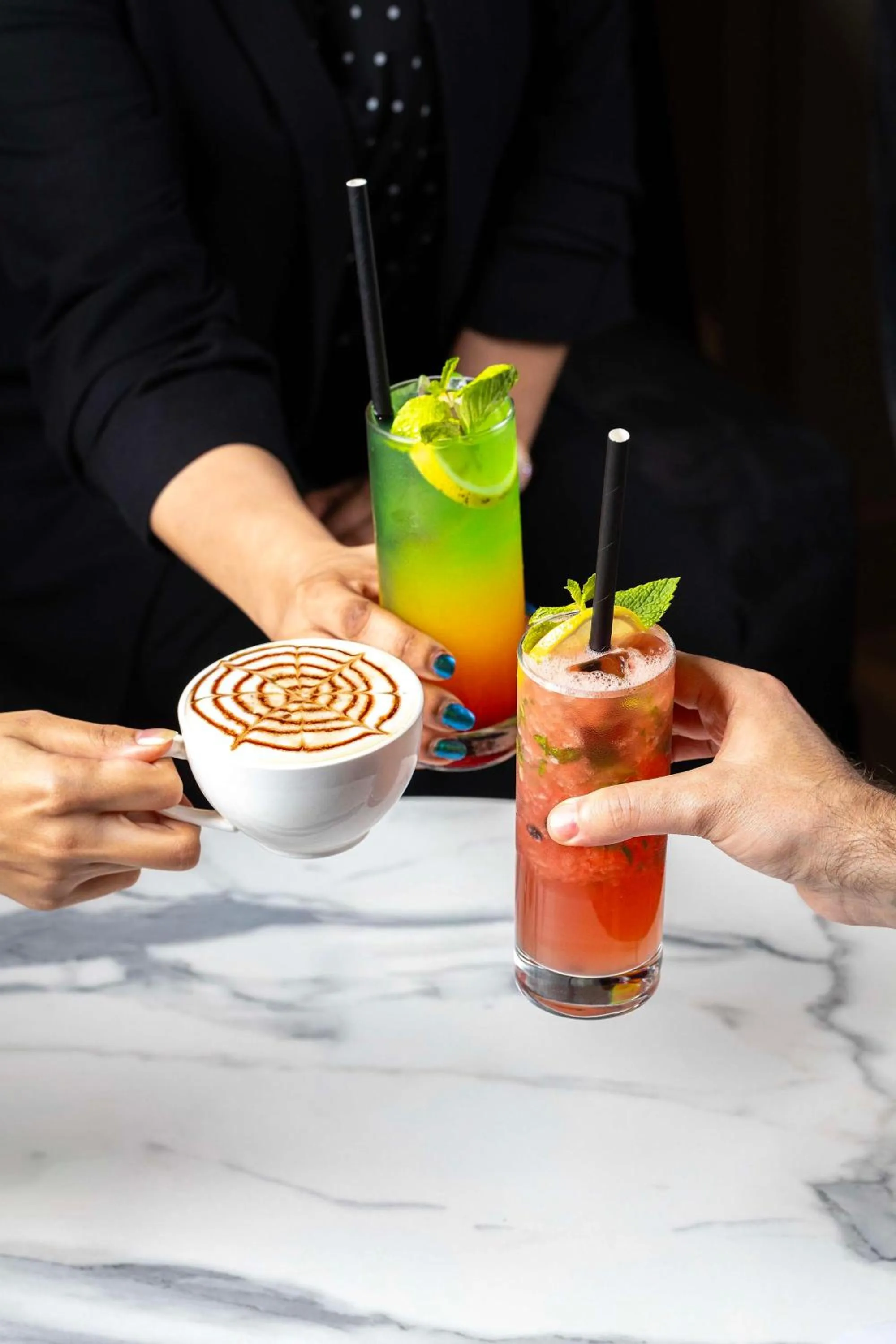 Restaurant/places to eat in Levatio Suites Muscat, a member of Radisson Individuals