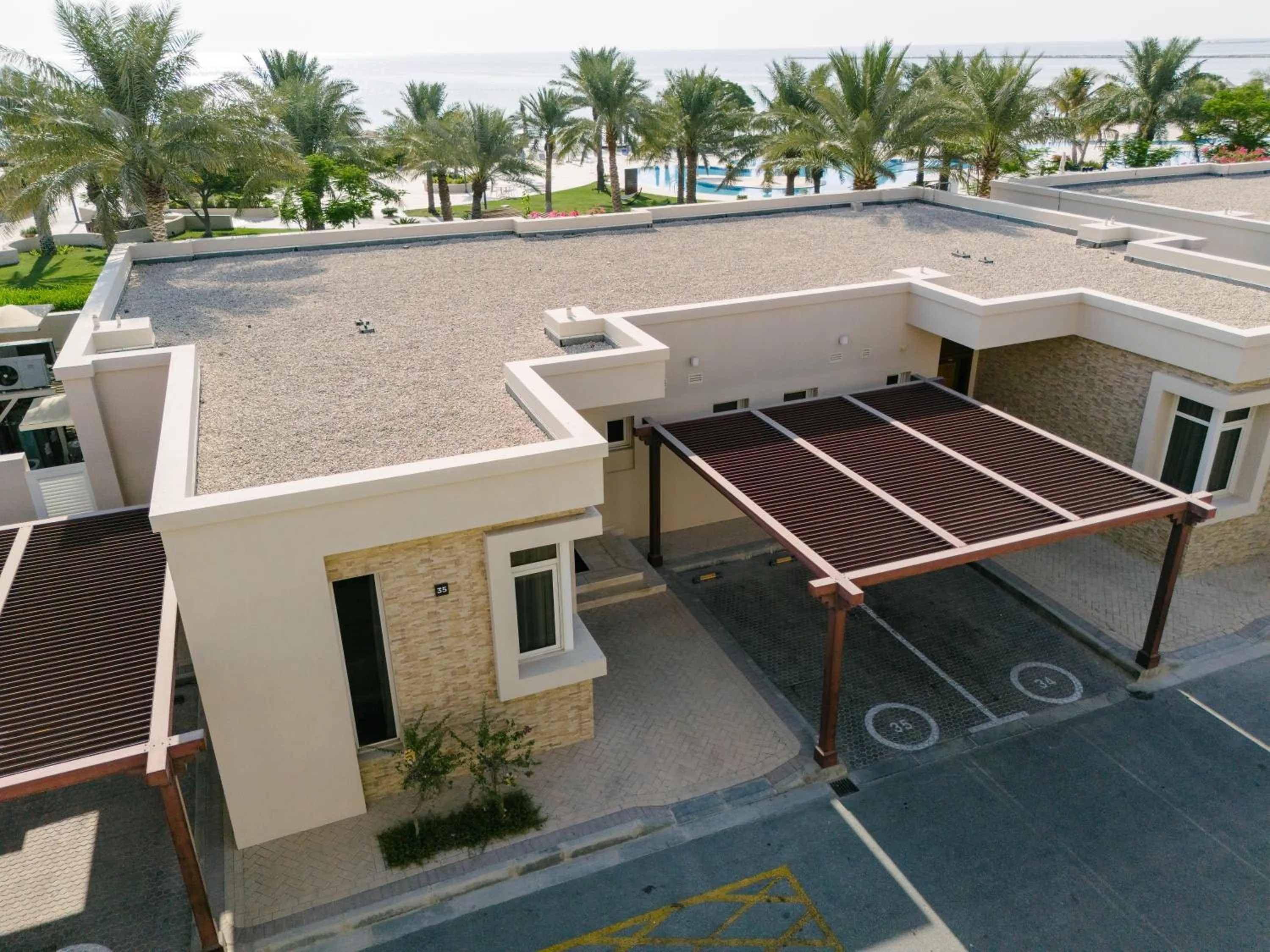 Bird's eye view in Simaisma A Murwab Resort