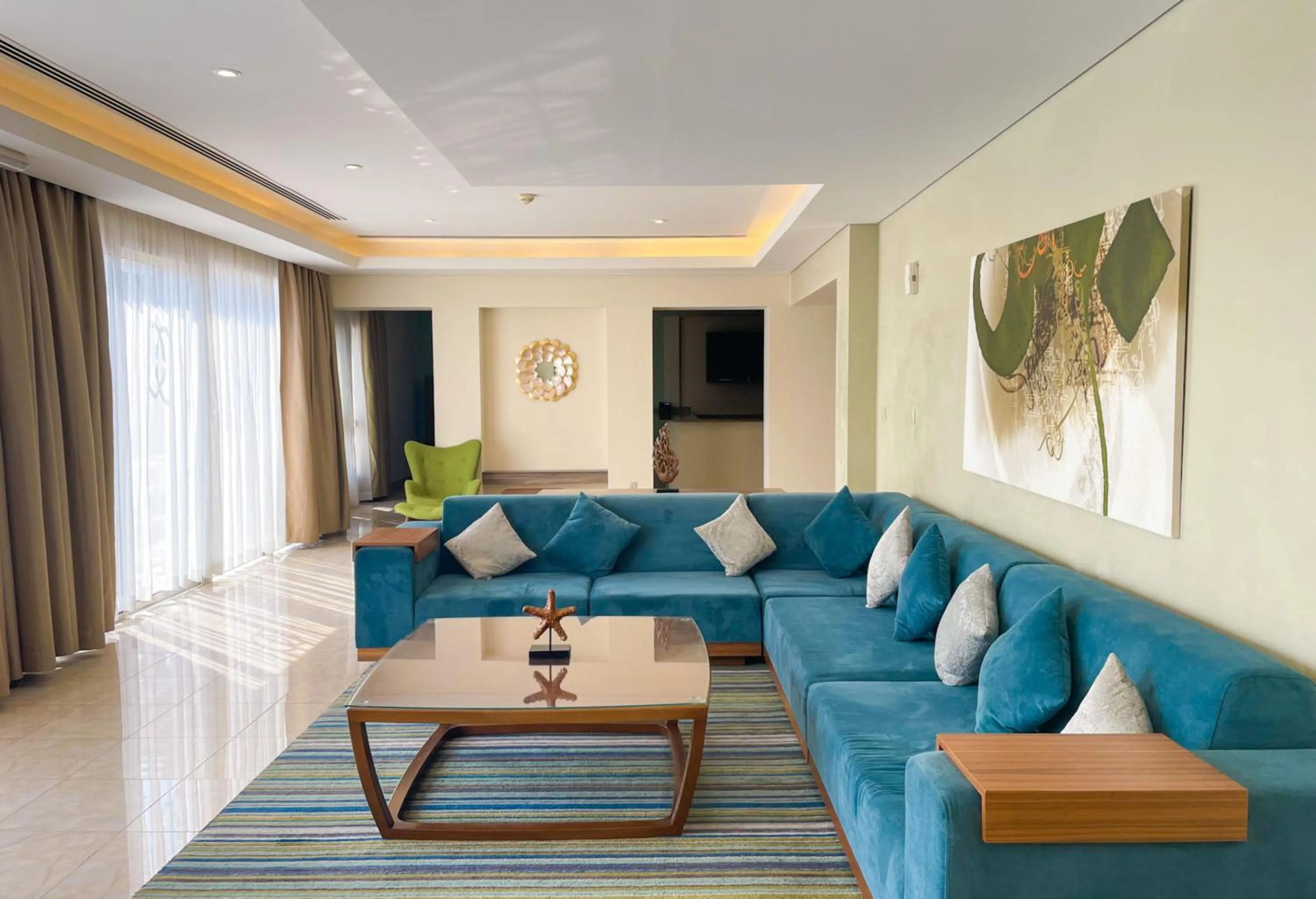 Living room in Simaisma A Murwab Resort