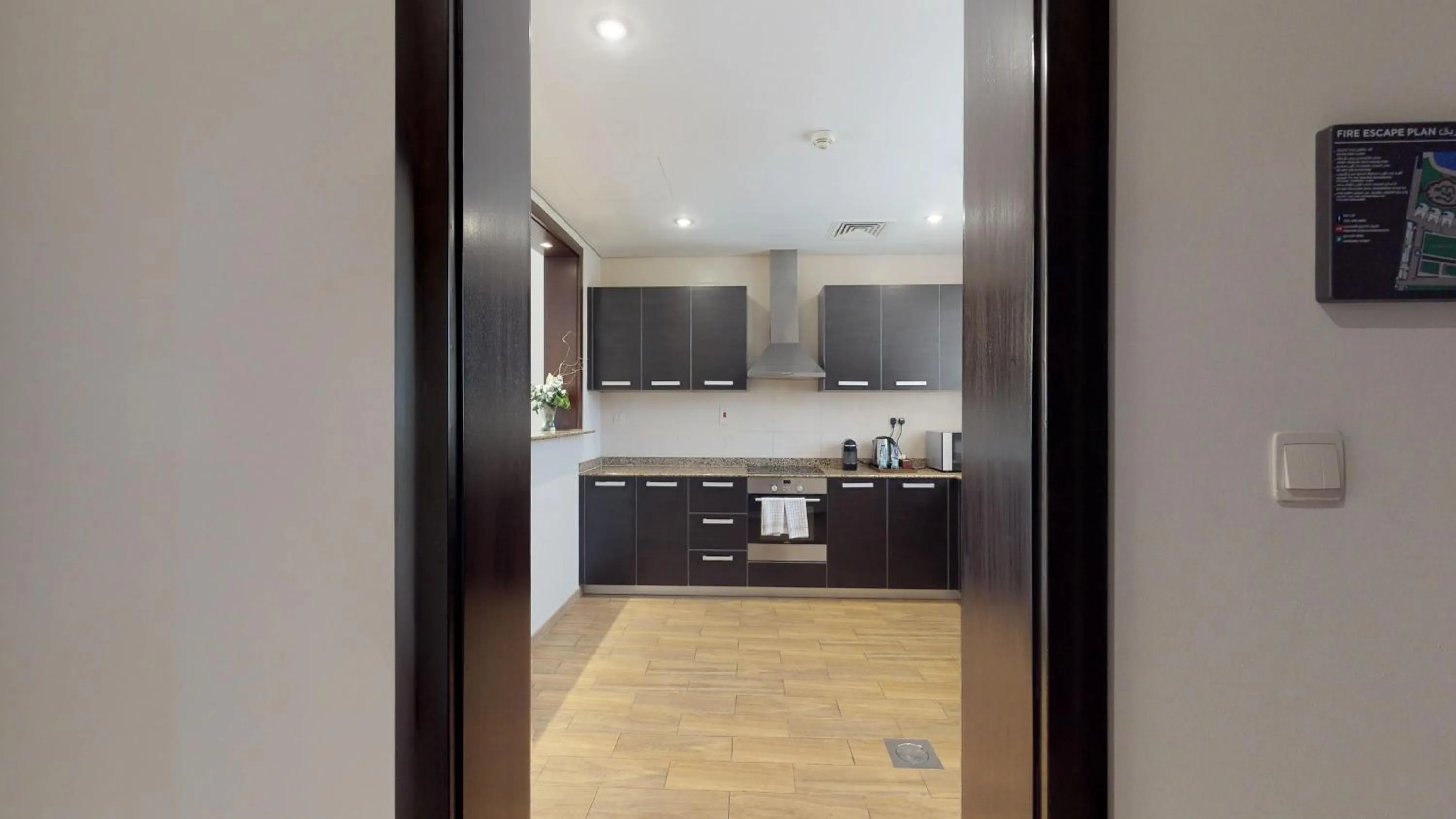 Kitchen or kitchenette in Simaisma A Murwab Resort