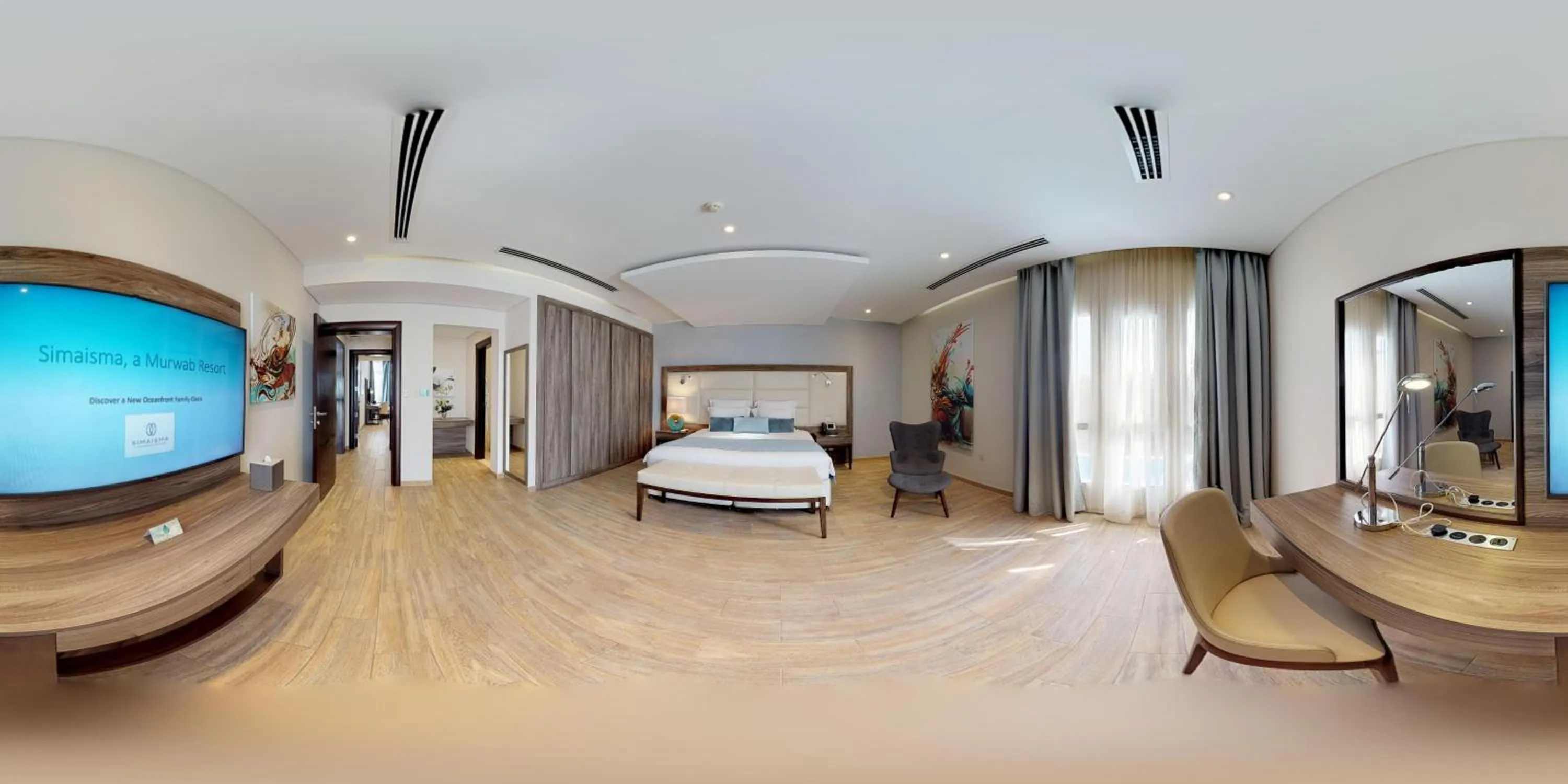 Photo of the whole room, Bed in Simaisma A Murwab Resort