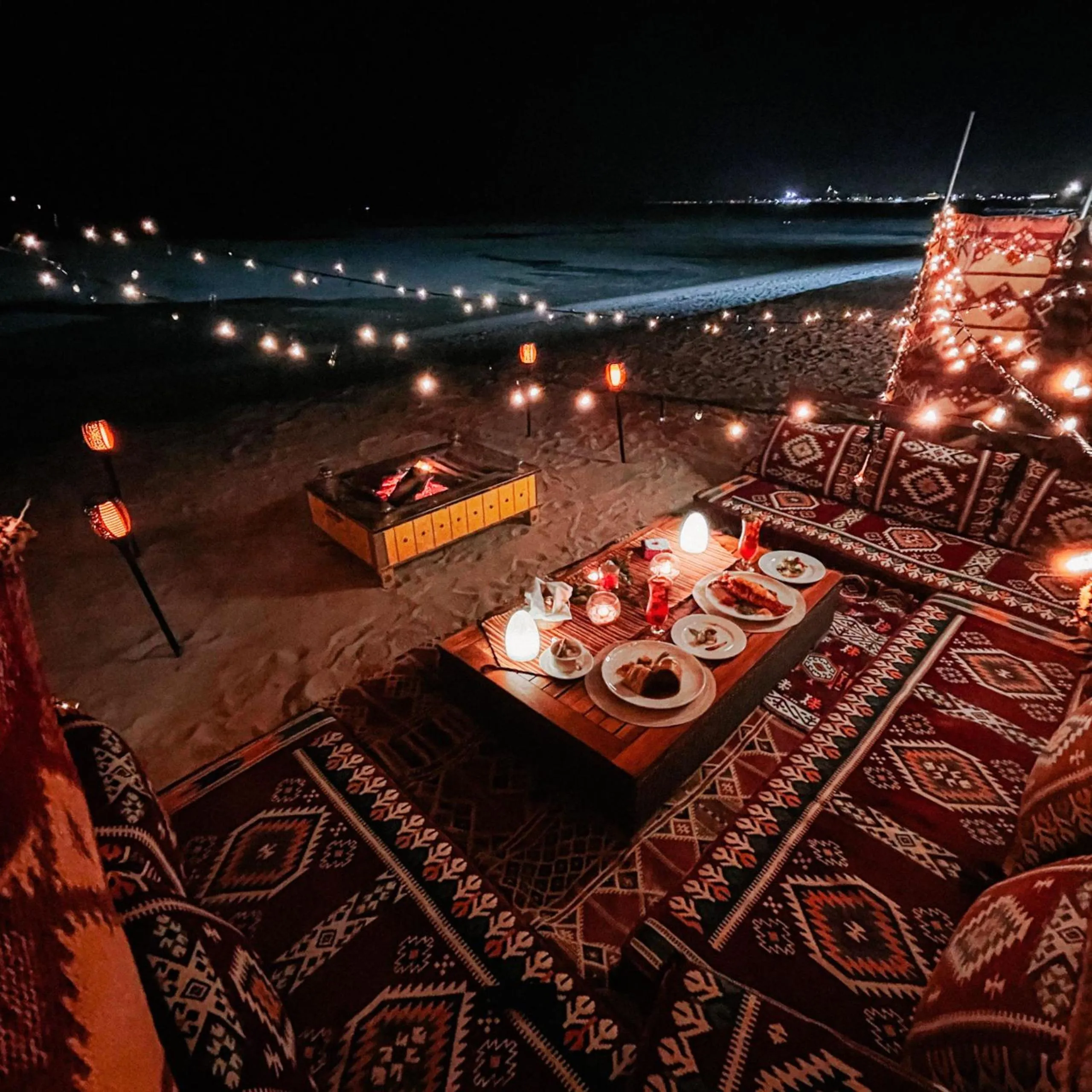 Food and drinks in Simaisma A Murwab Resort