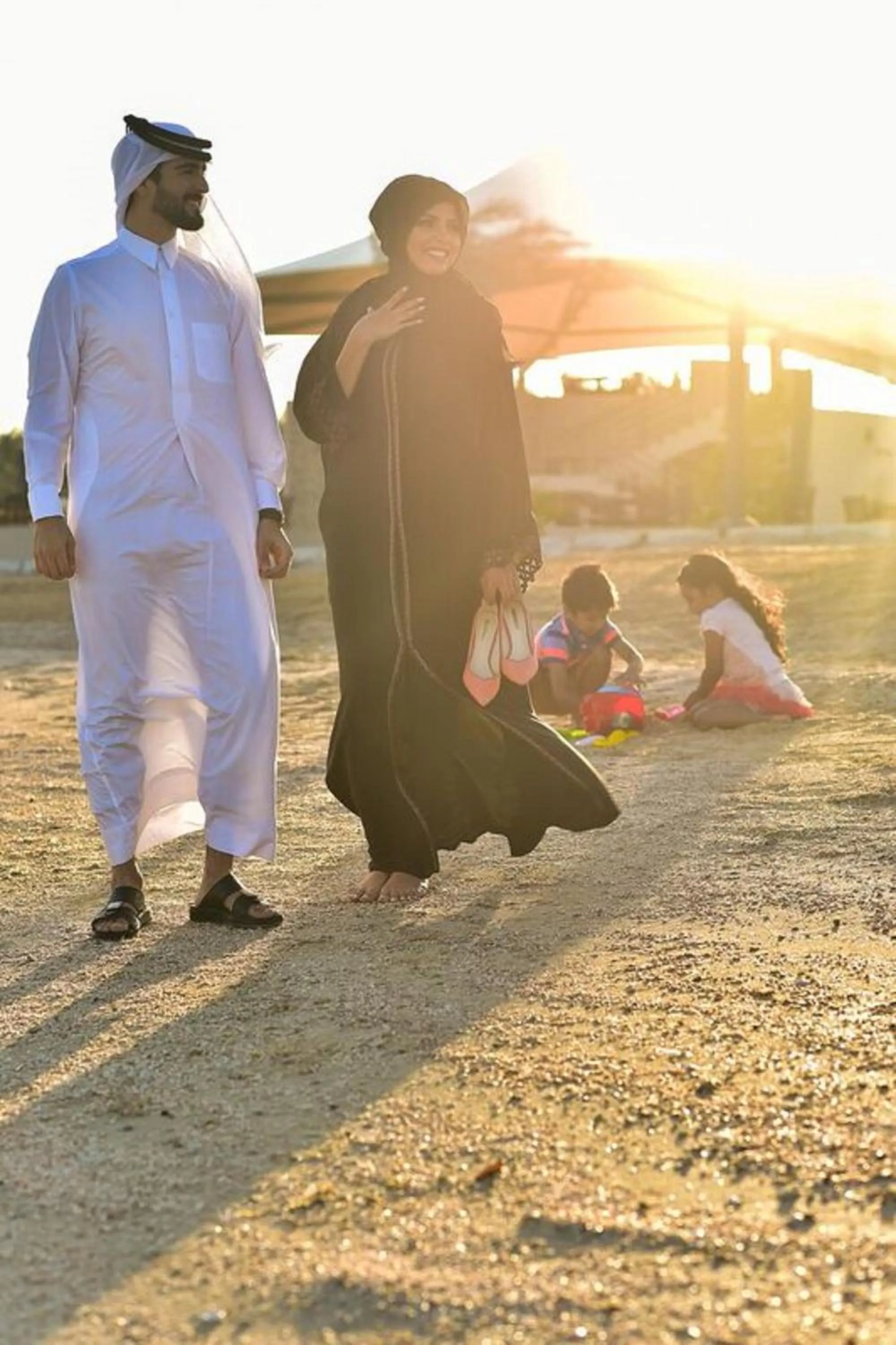 Family in Simaisma A Murwab Resort