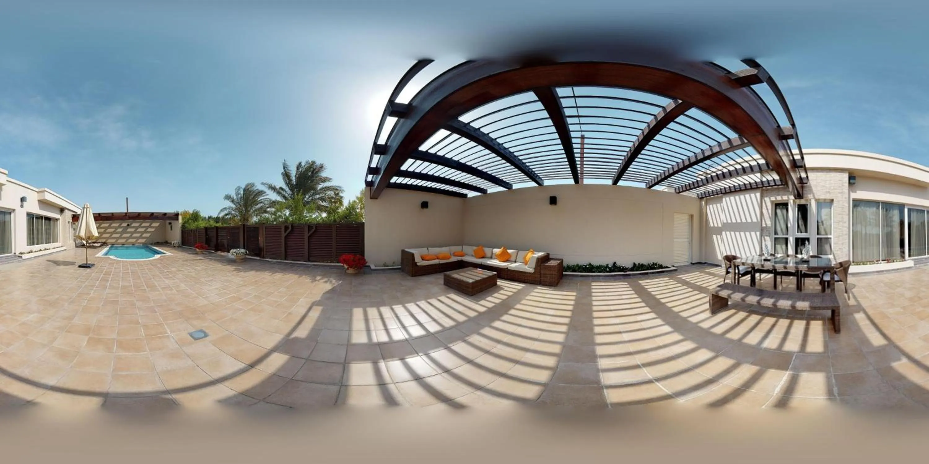 Patio in Simaisma A Murwab Resort