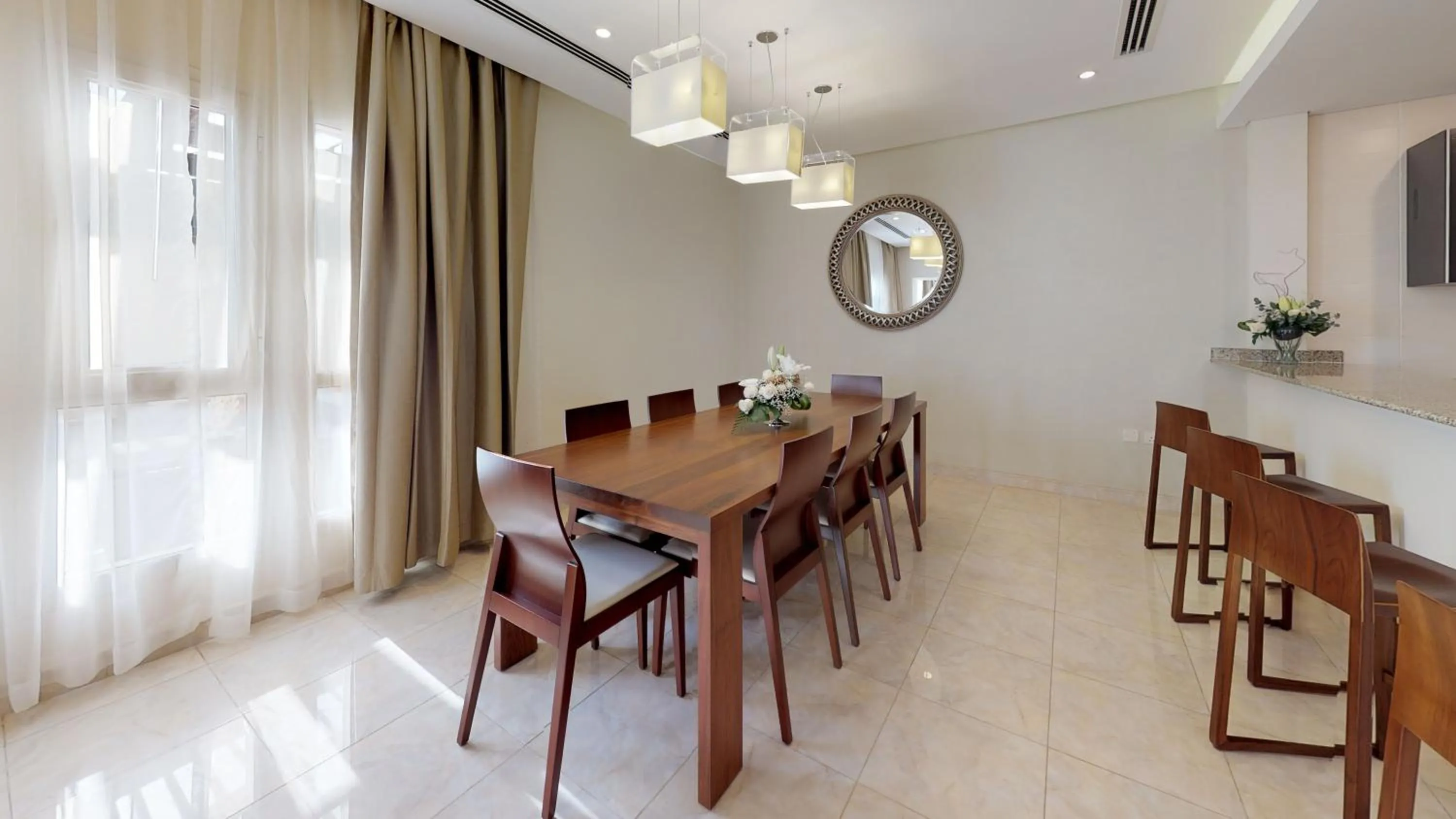 Dining area in Simaisma A Murwab Resort