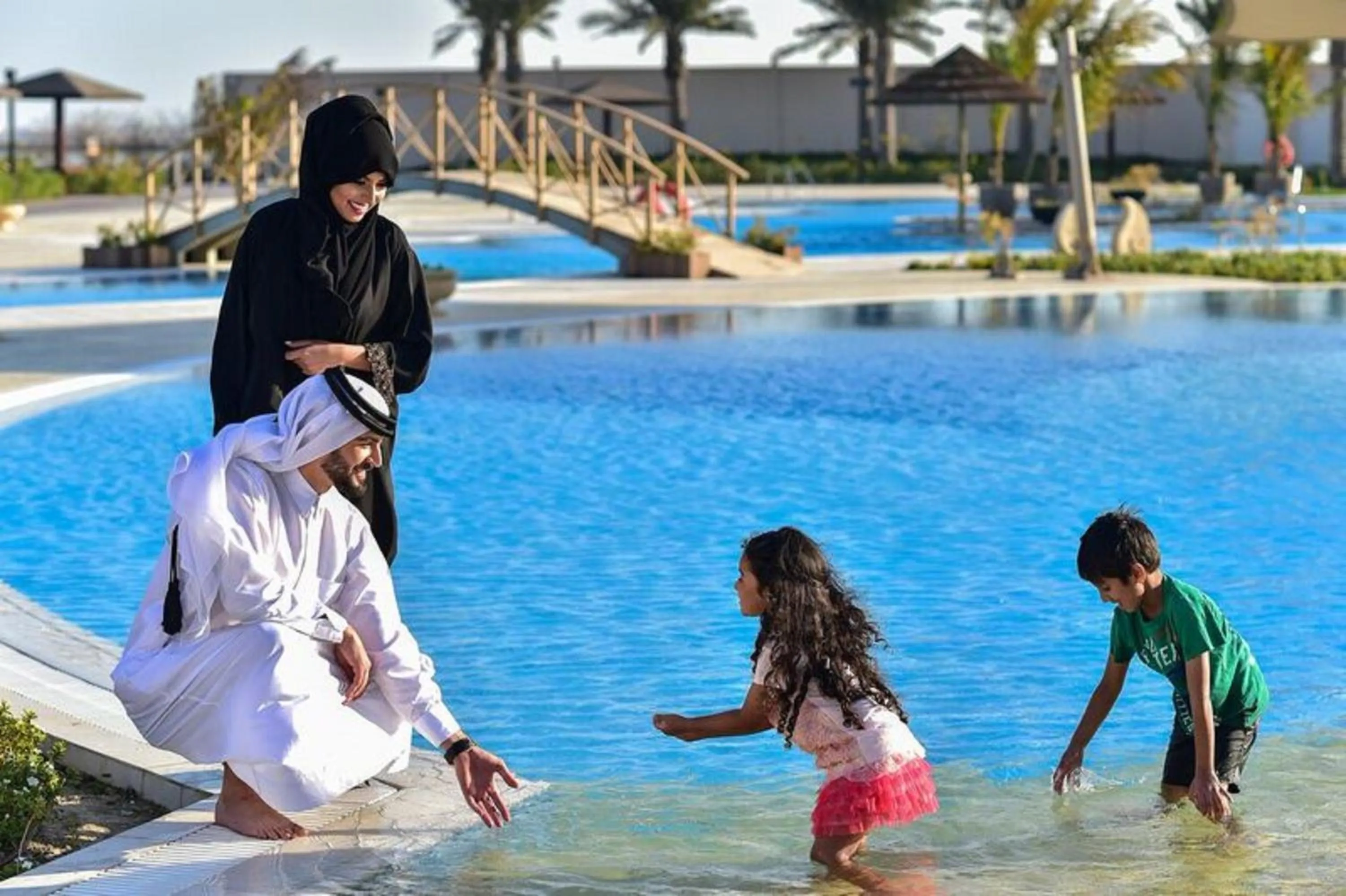 Swimming pool in Simaisma A Murwab Resort