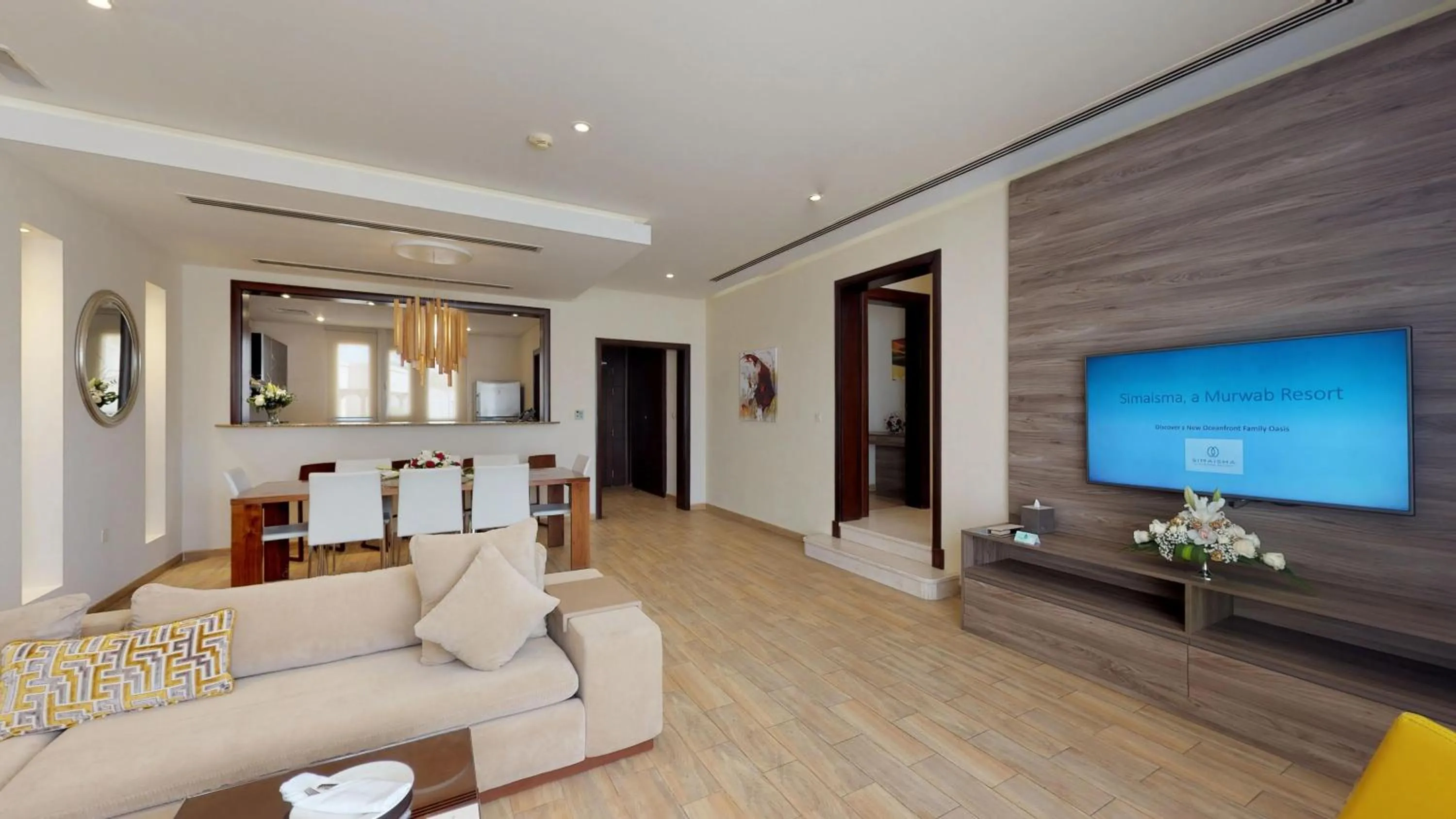 Living room in Simaisma A Murwab Resort