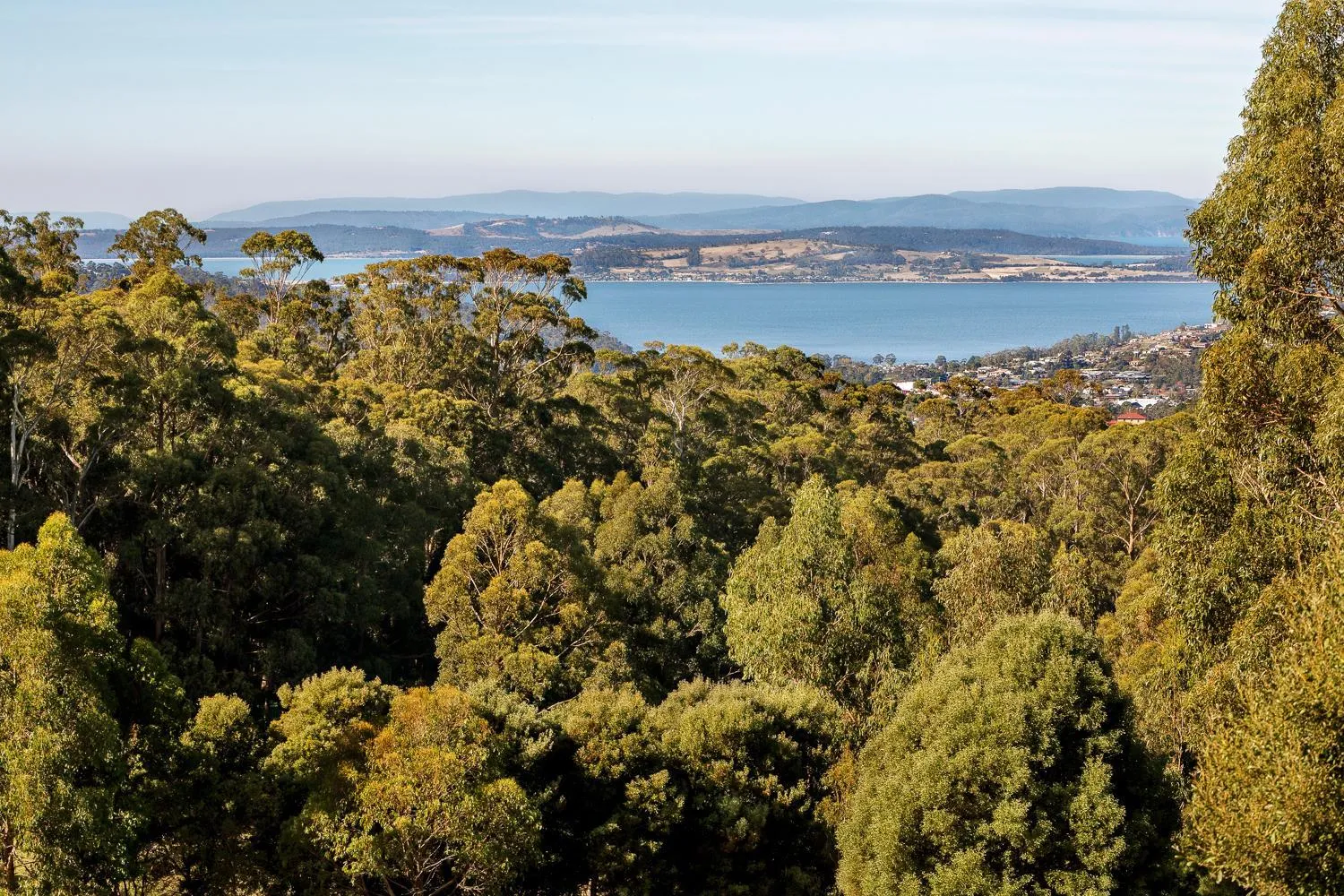 Natural landscape in Hobart Hideaway Pods