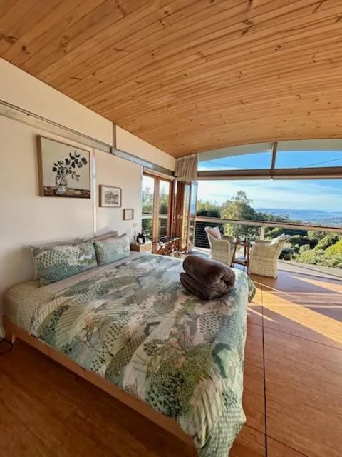 Bed in Hobart Hideaway Pods