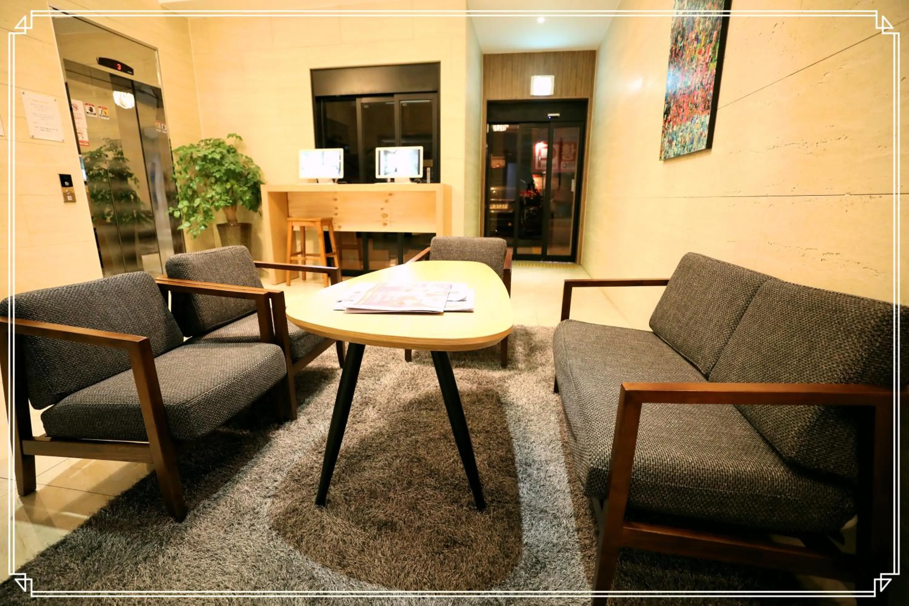 Lobby or reception in TRT Hotel