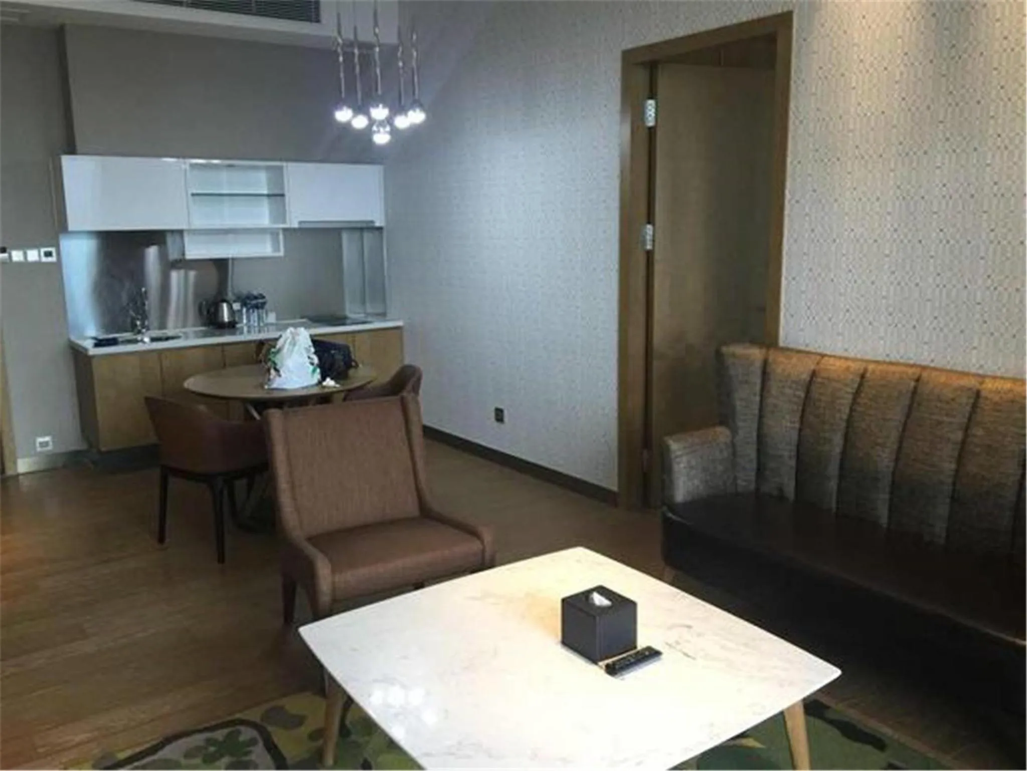 Living room in The Summit Hotel