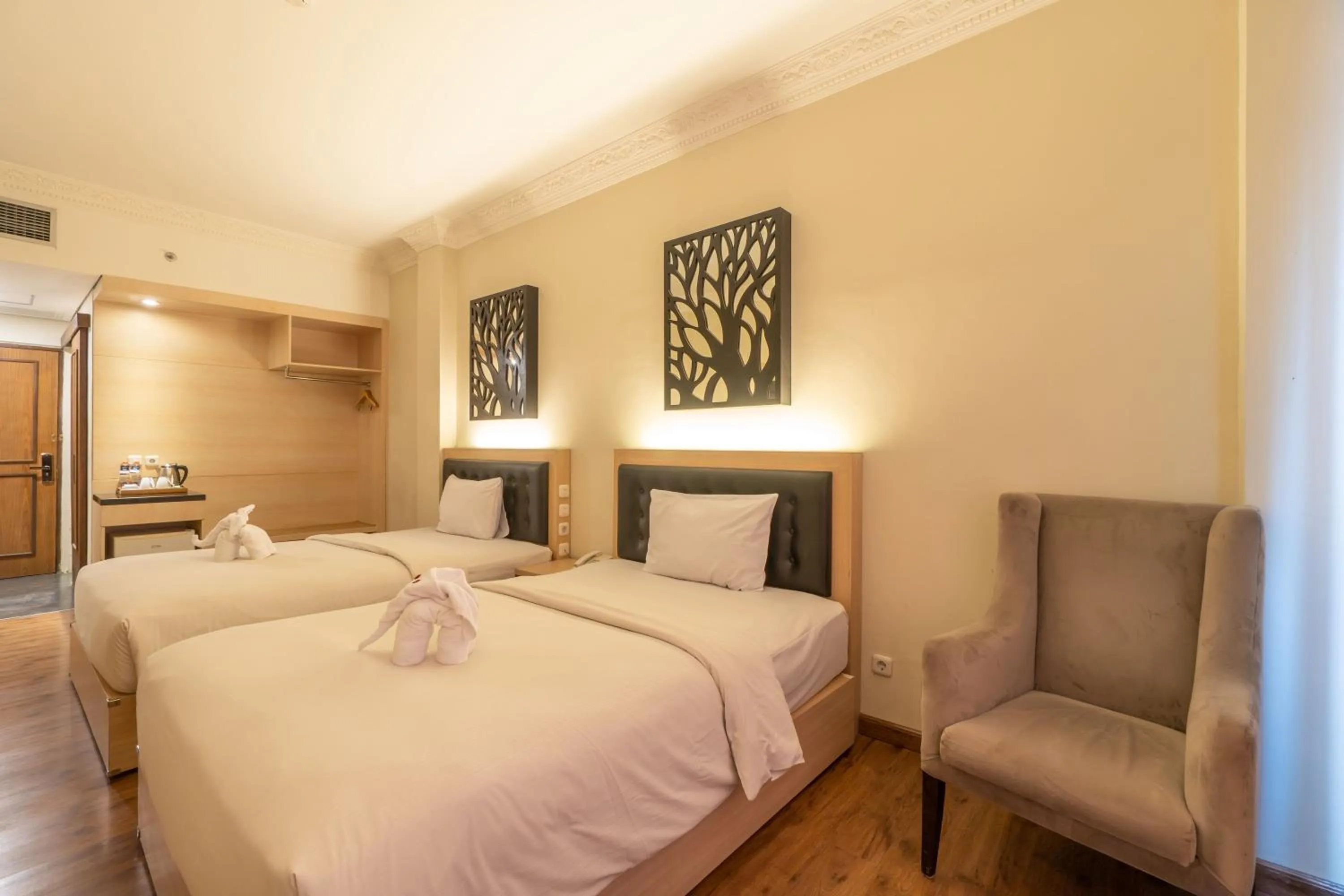 Bed in d'Salvatore Boutique Hotel Yogyakarta