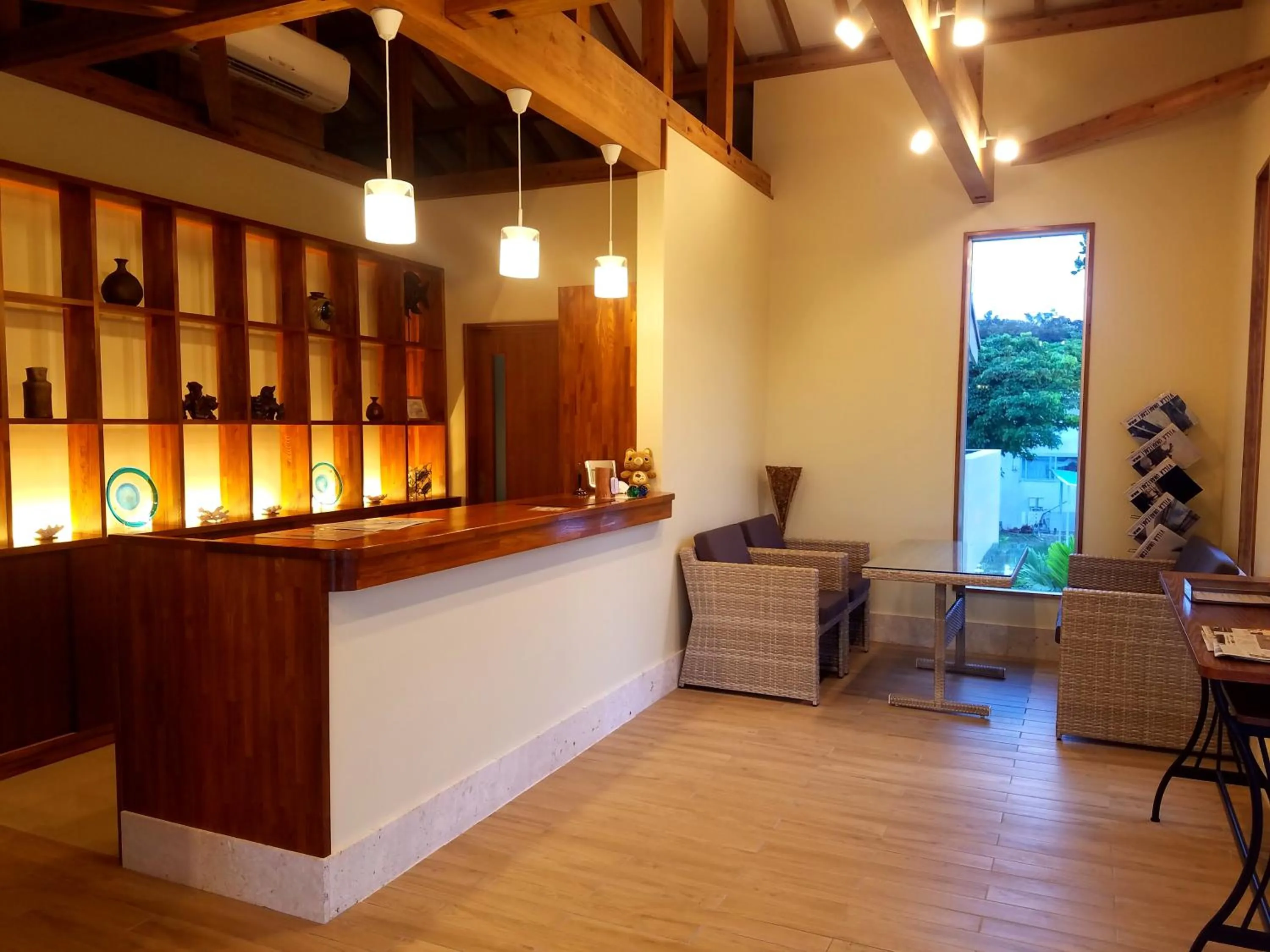 Lobby or reception in Villa Unarizaki