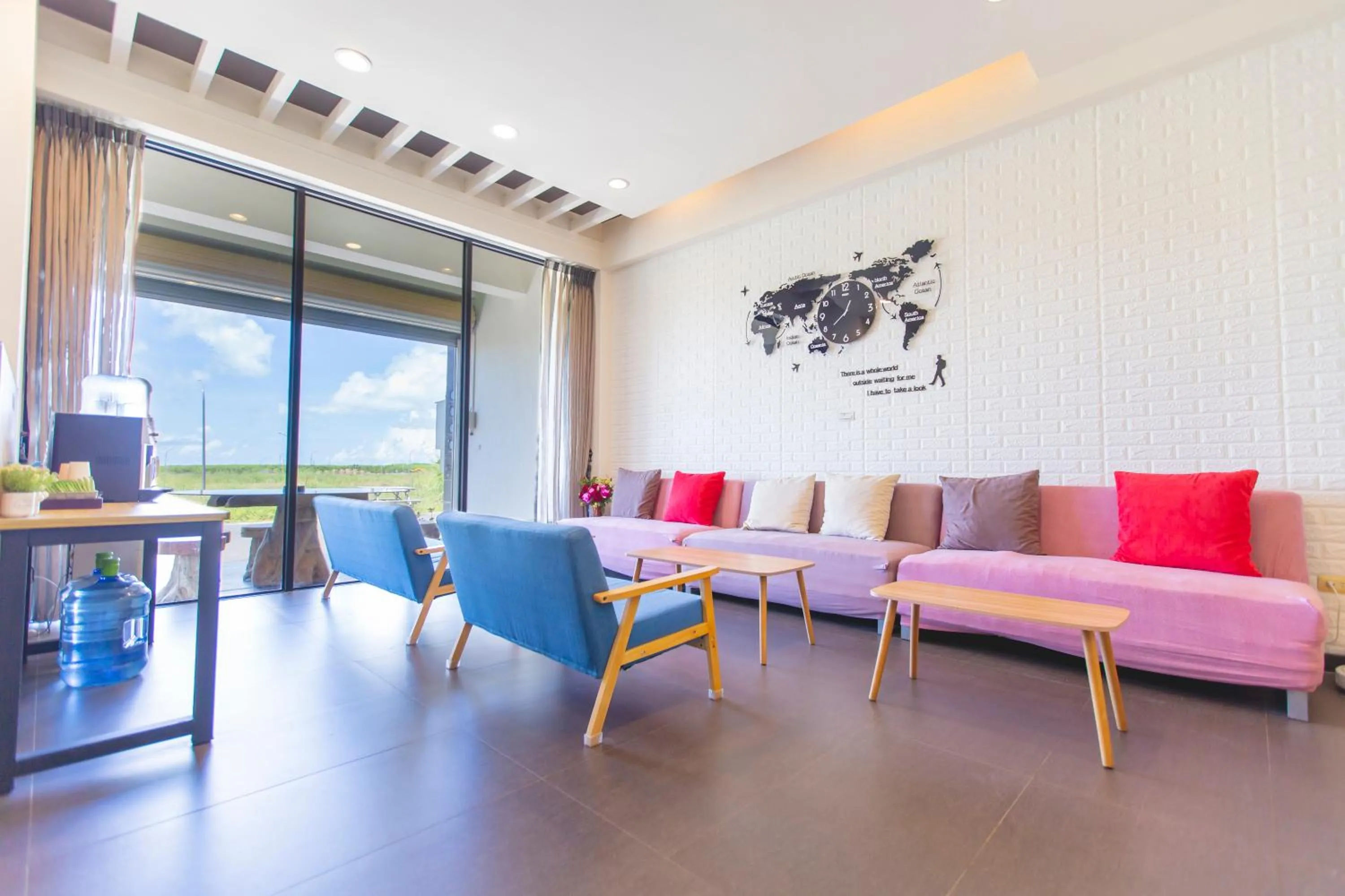 Living room in Yi Le Homestay