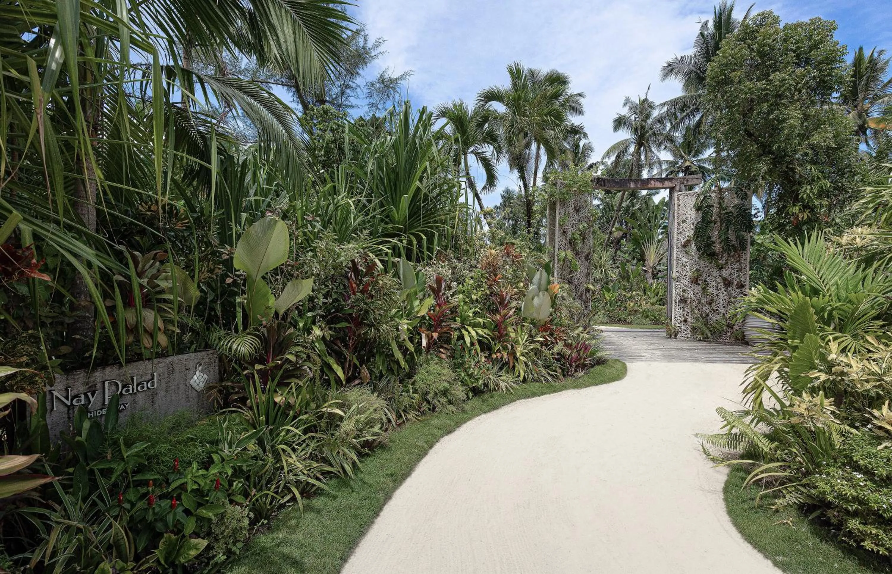 Facade/entrance in Nay Palad Hideaway - All Inclusive Stay