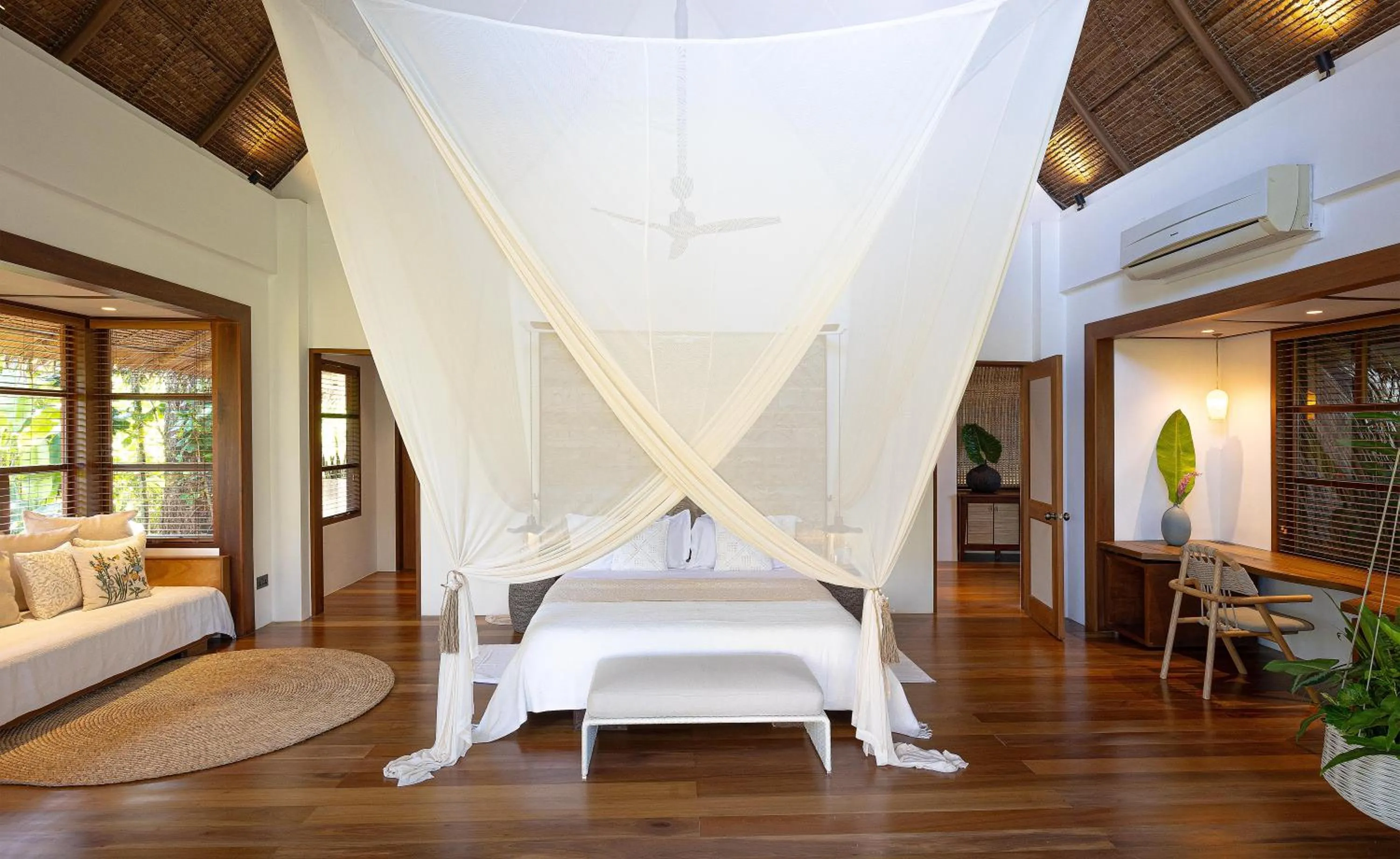 Garden view, Bed in Nay Palad Hideaway - All Inclusive Stay