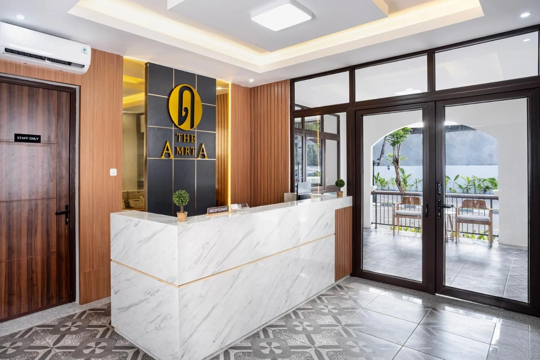 Lobby or reception in The Amrta Borobudur
