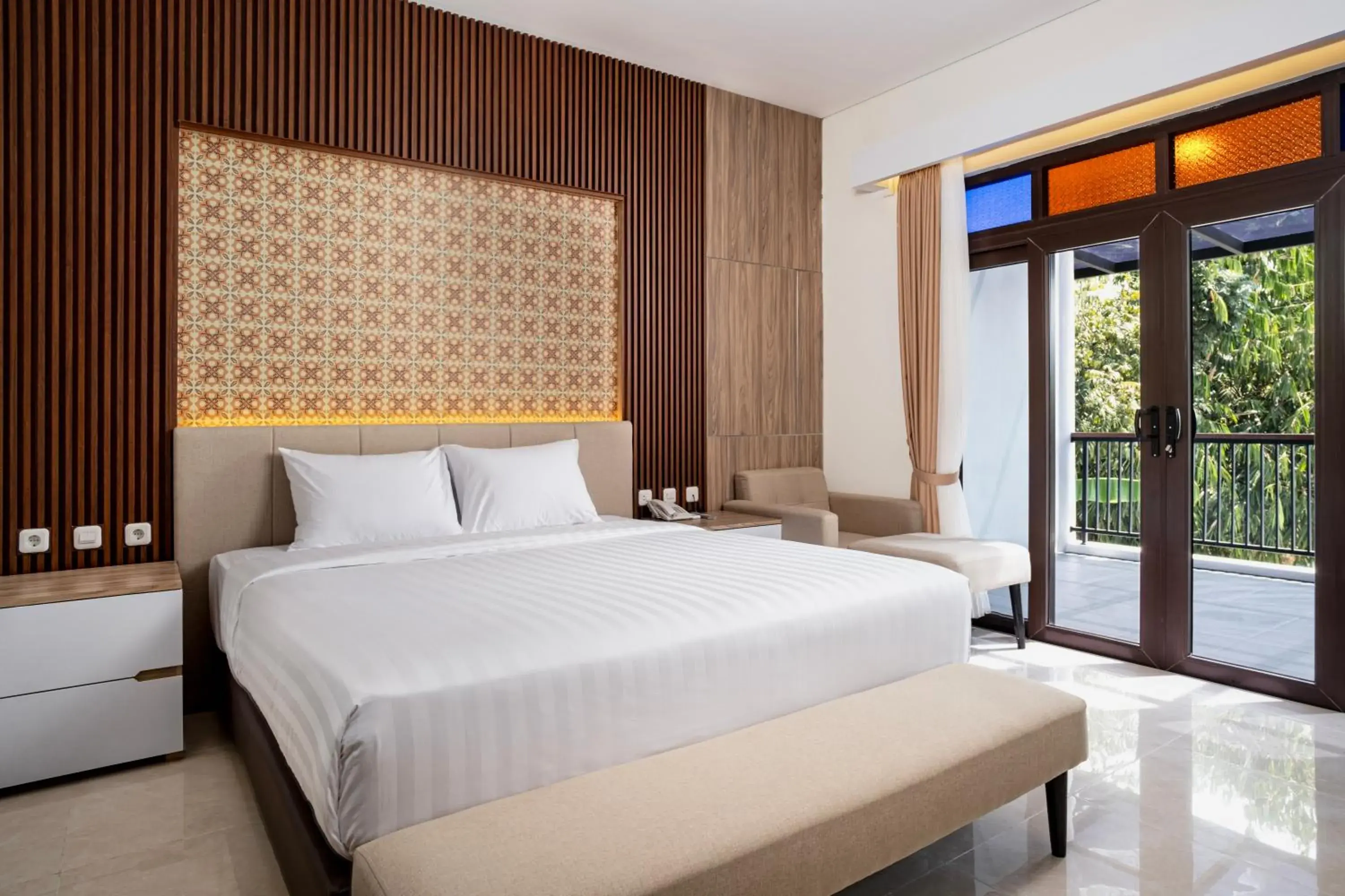 Junior Suite with Balcony in The Amrta Borobudur Junior Suite with Balcony in The Amrta Borobudur