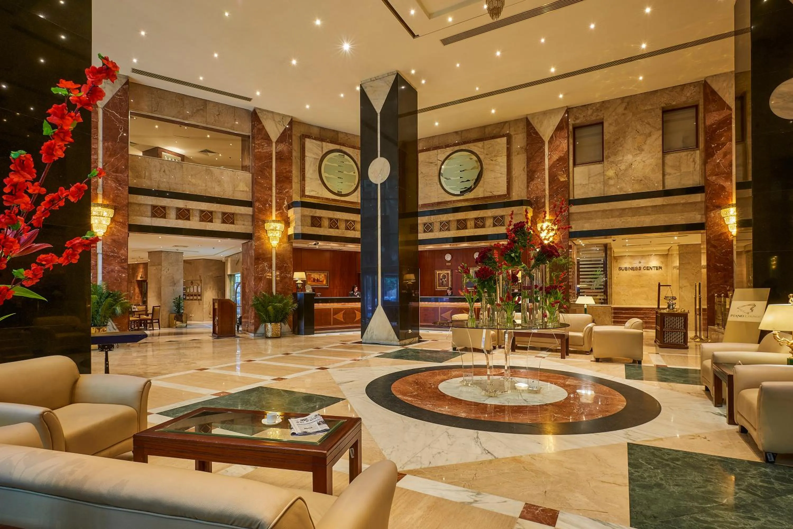Lobby or reception in Safir Hotel Cairo