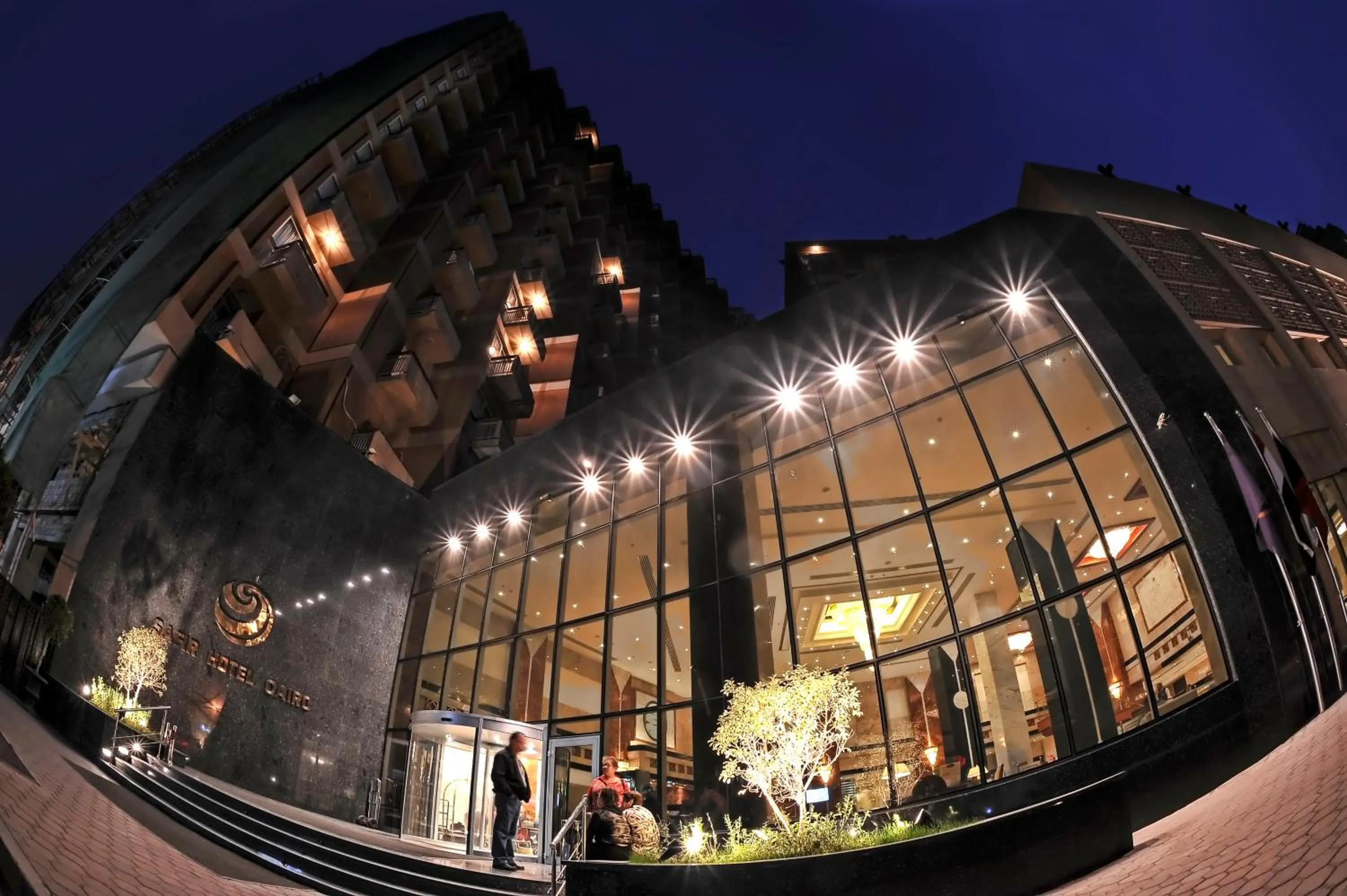 Facade/entrance in Safir Hotel Cairo