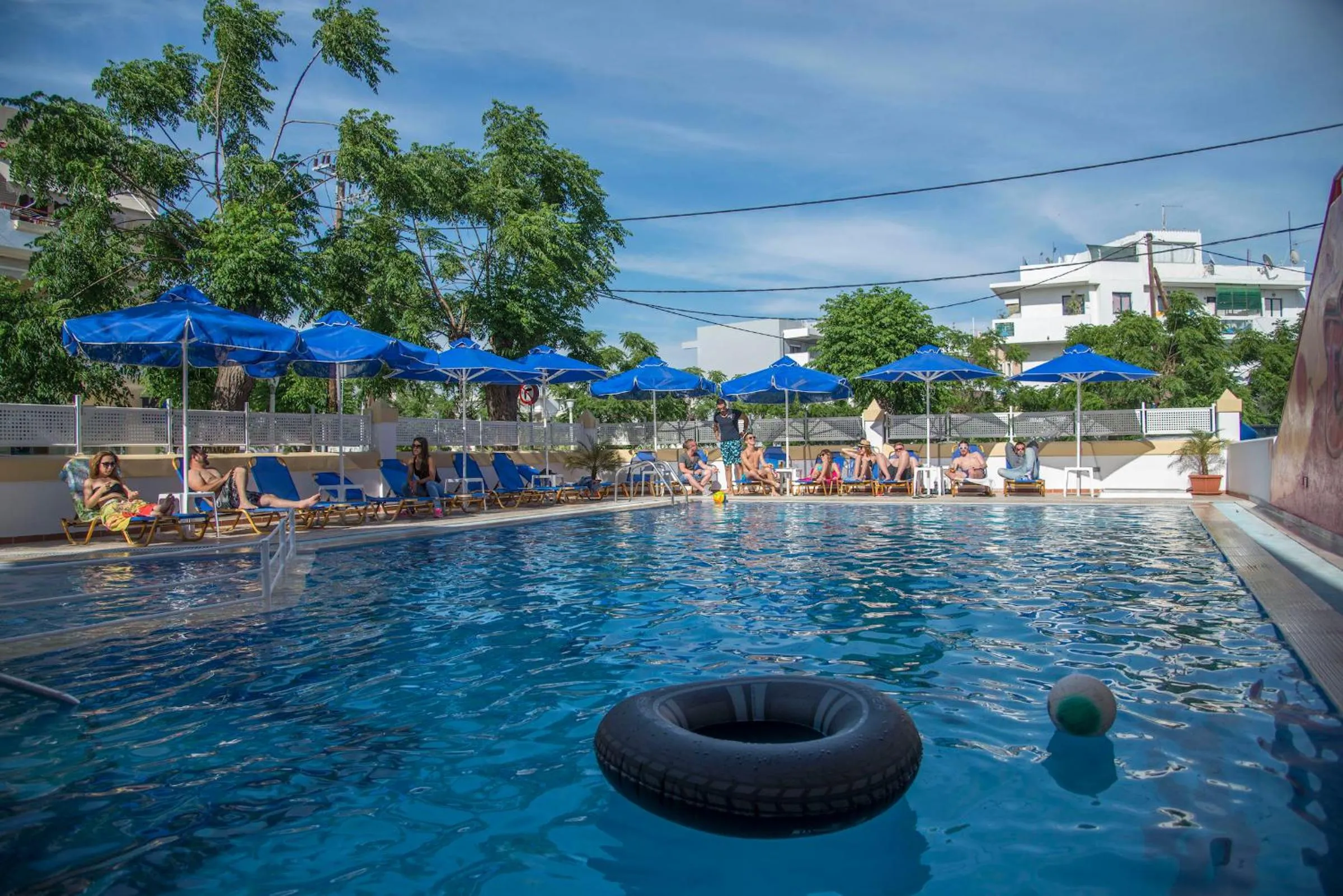 Swimming pool in Erato Studios & Apartments