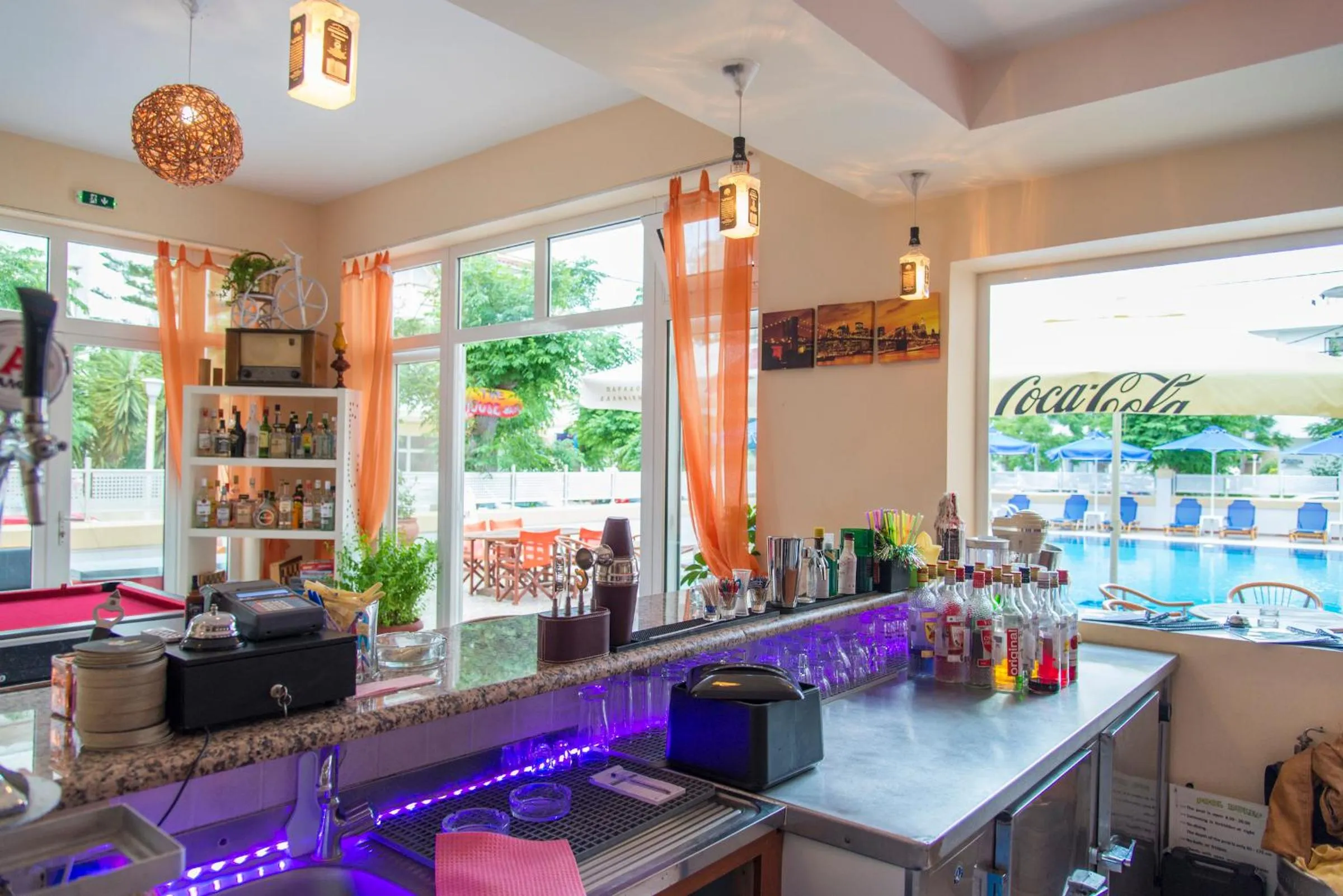 Lounge or bar in Erato Studios & Apartments