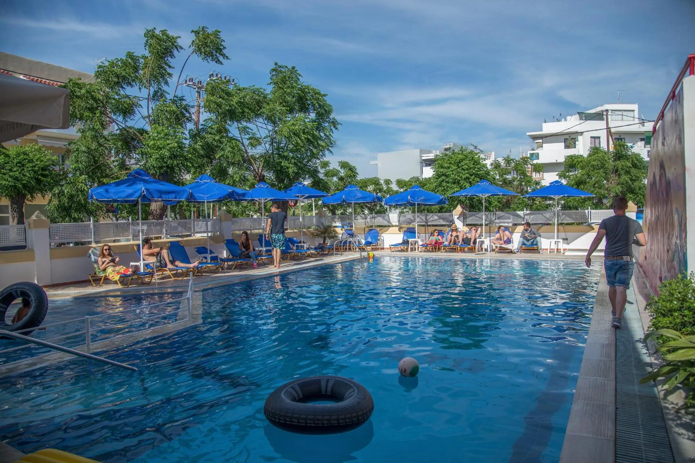 Swimming pool in Erato Studios & Apartments