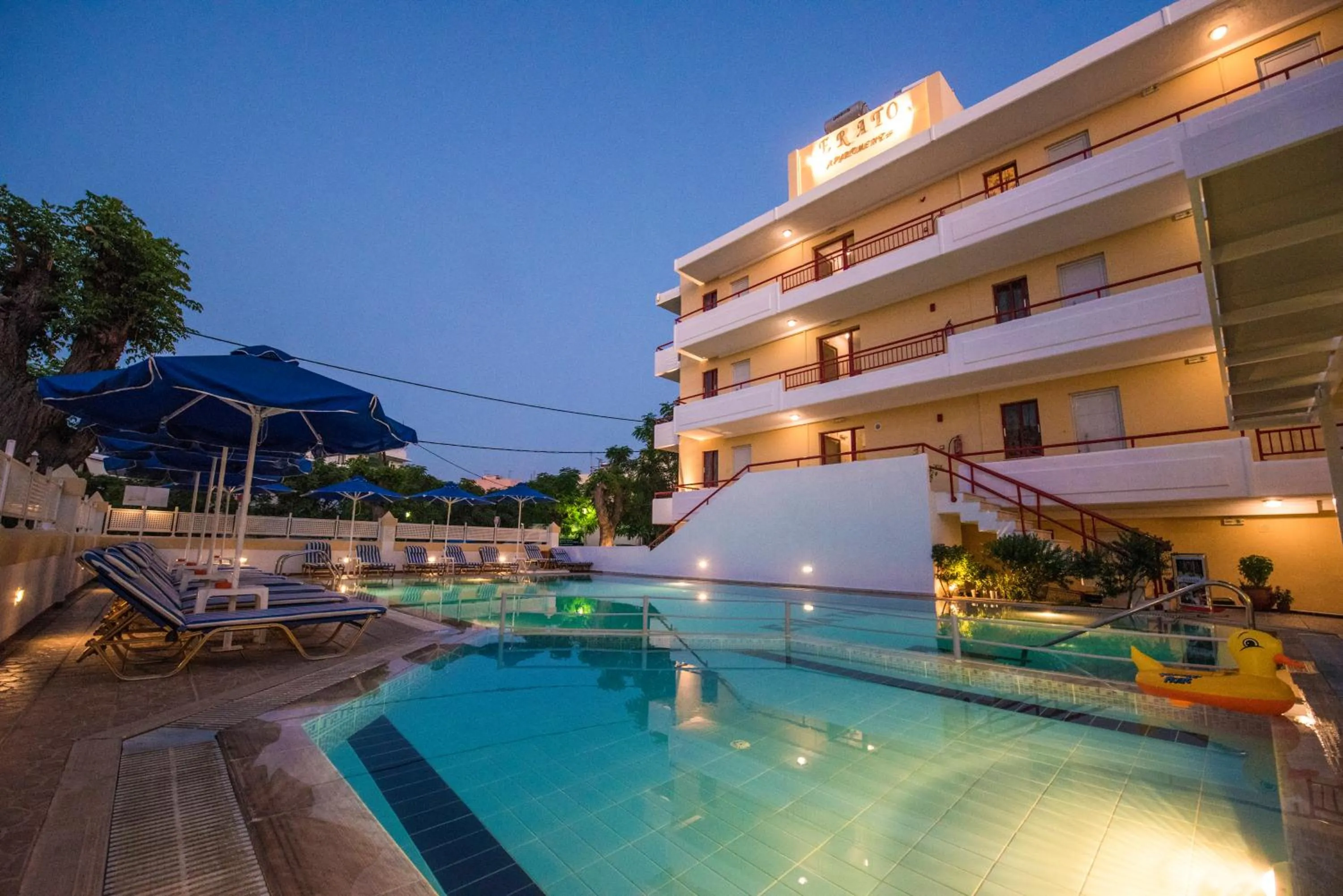 Facade/entrance in Erato Studios & Apartments