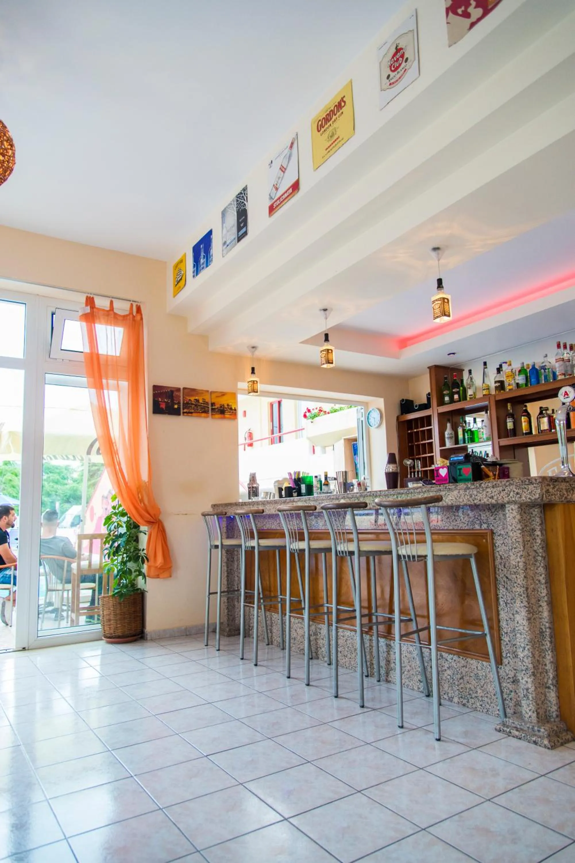 Lounge or bar in Erato Studios & Apartments