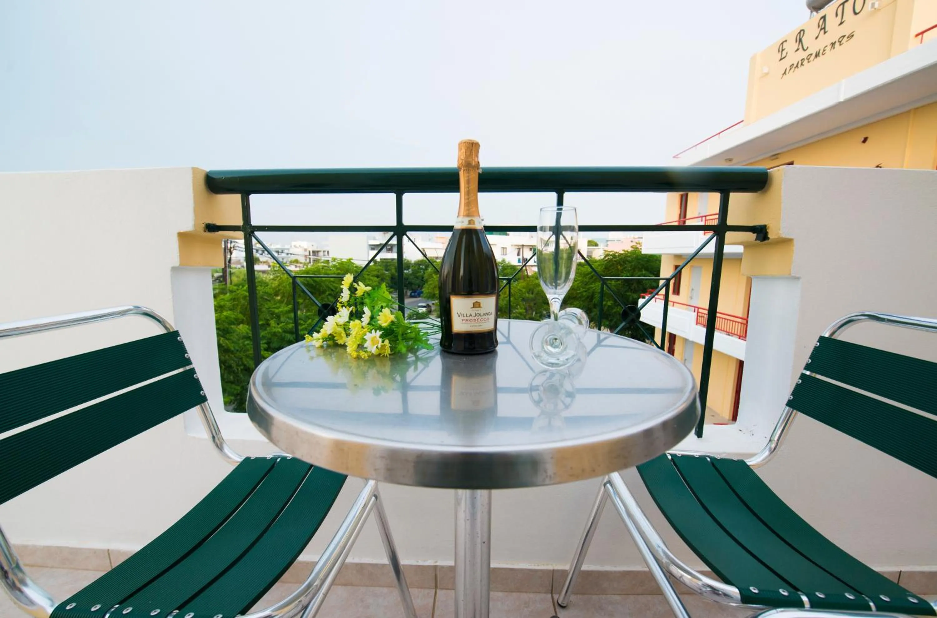 Balcony/Terrace in Erato Studios & Apartments